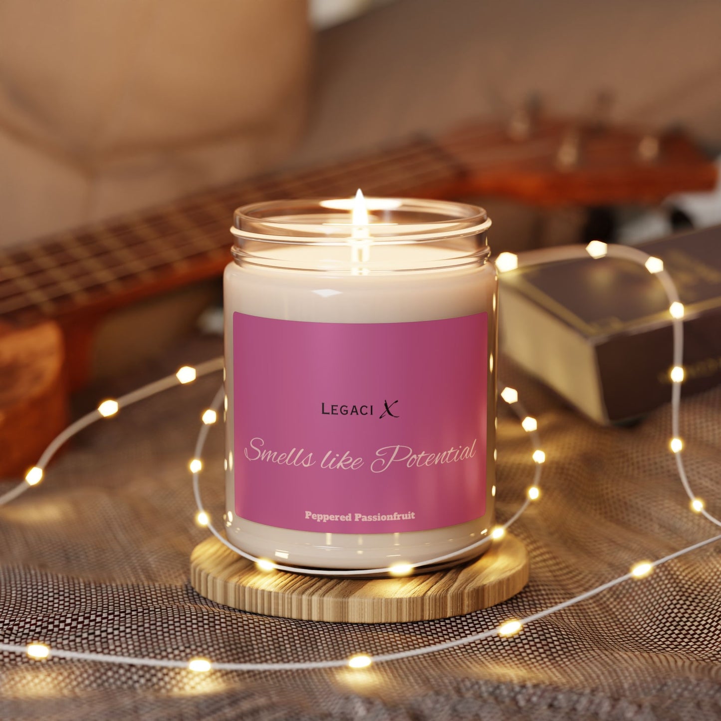 Scented Soy Candle - Illuminate Your World (9oz) - Relaxing Home Décor & Gift Idea