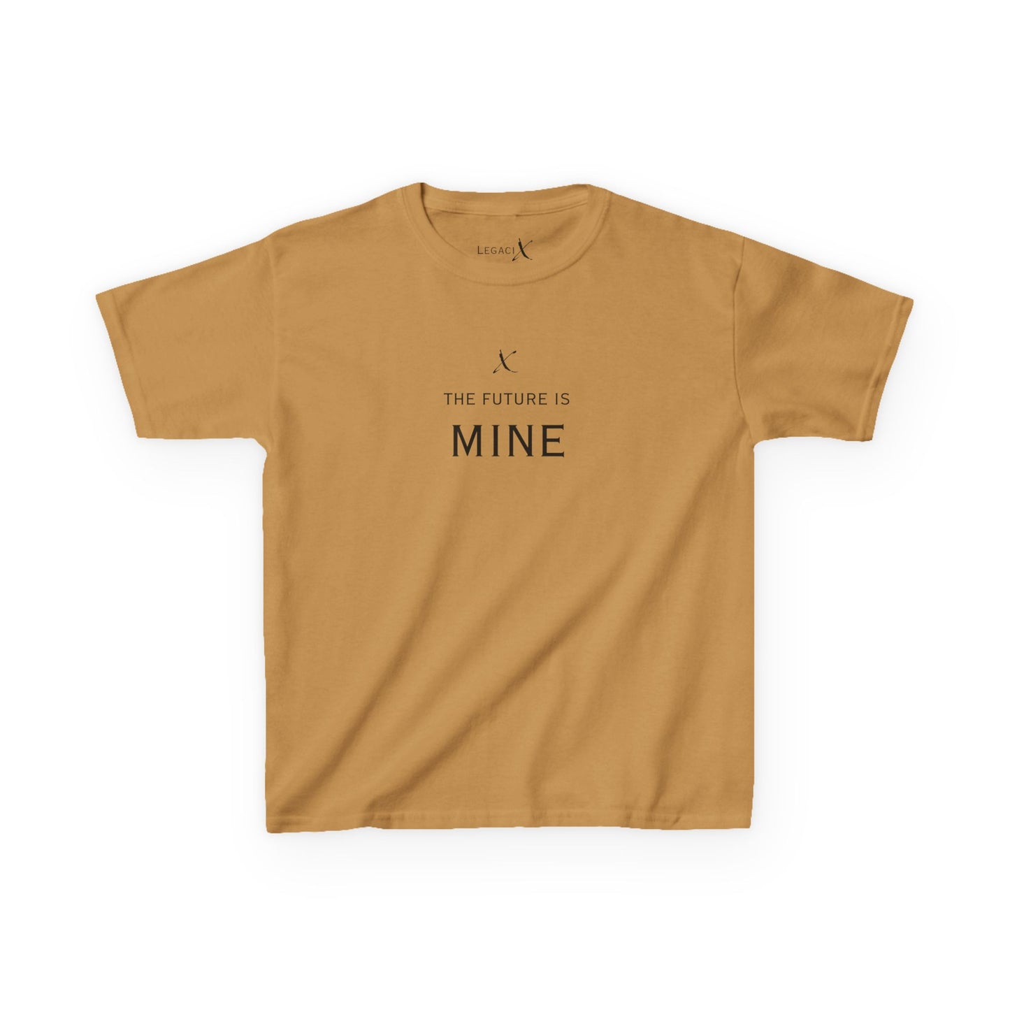 Legaci X The Future Is Mine Kids Heavy Cotton T-Shirt