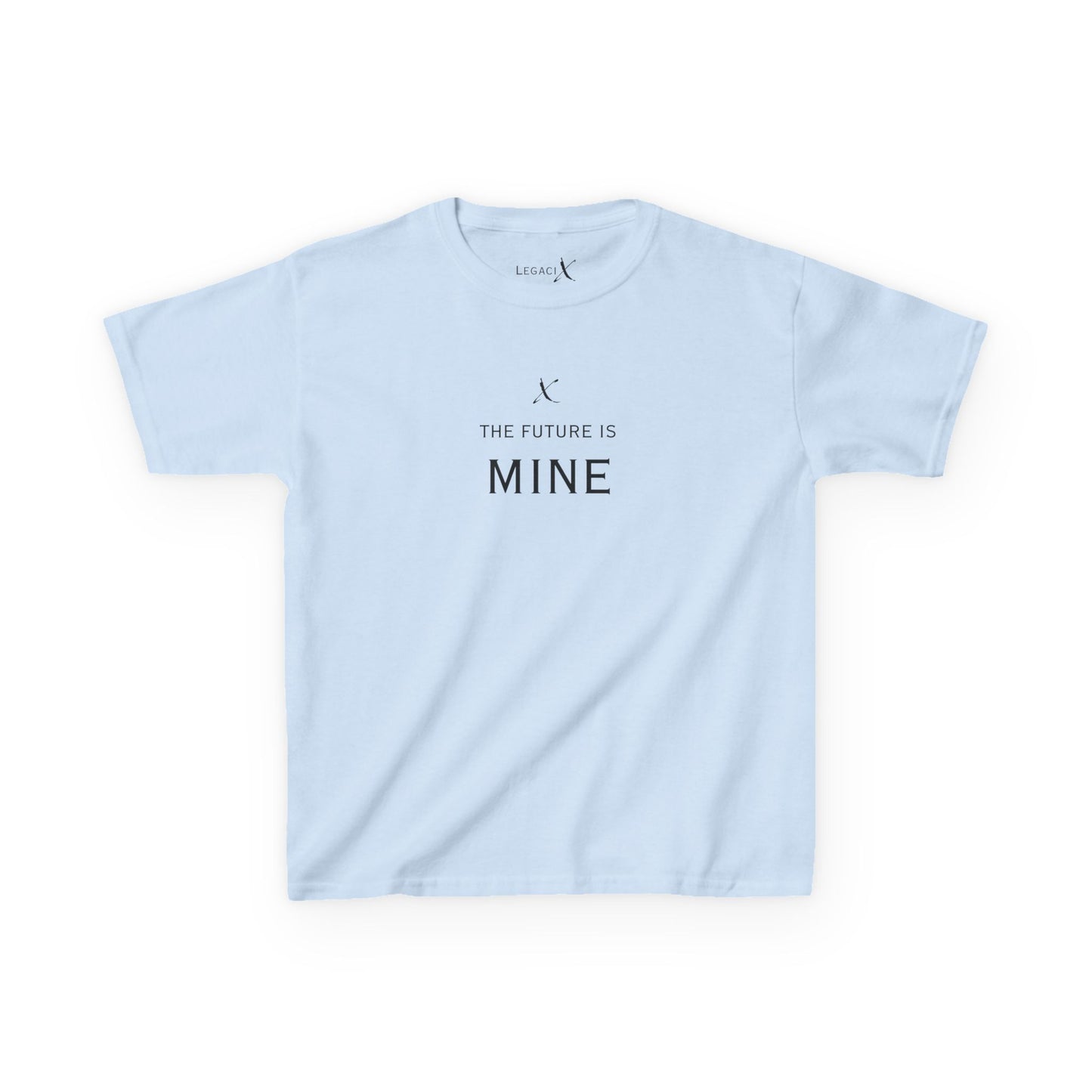 Legaci X The Future Is Mine Kids Heavy Cotton T-Shirt
