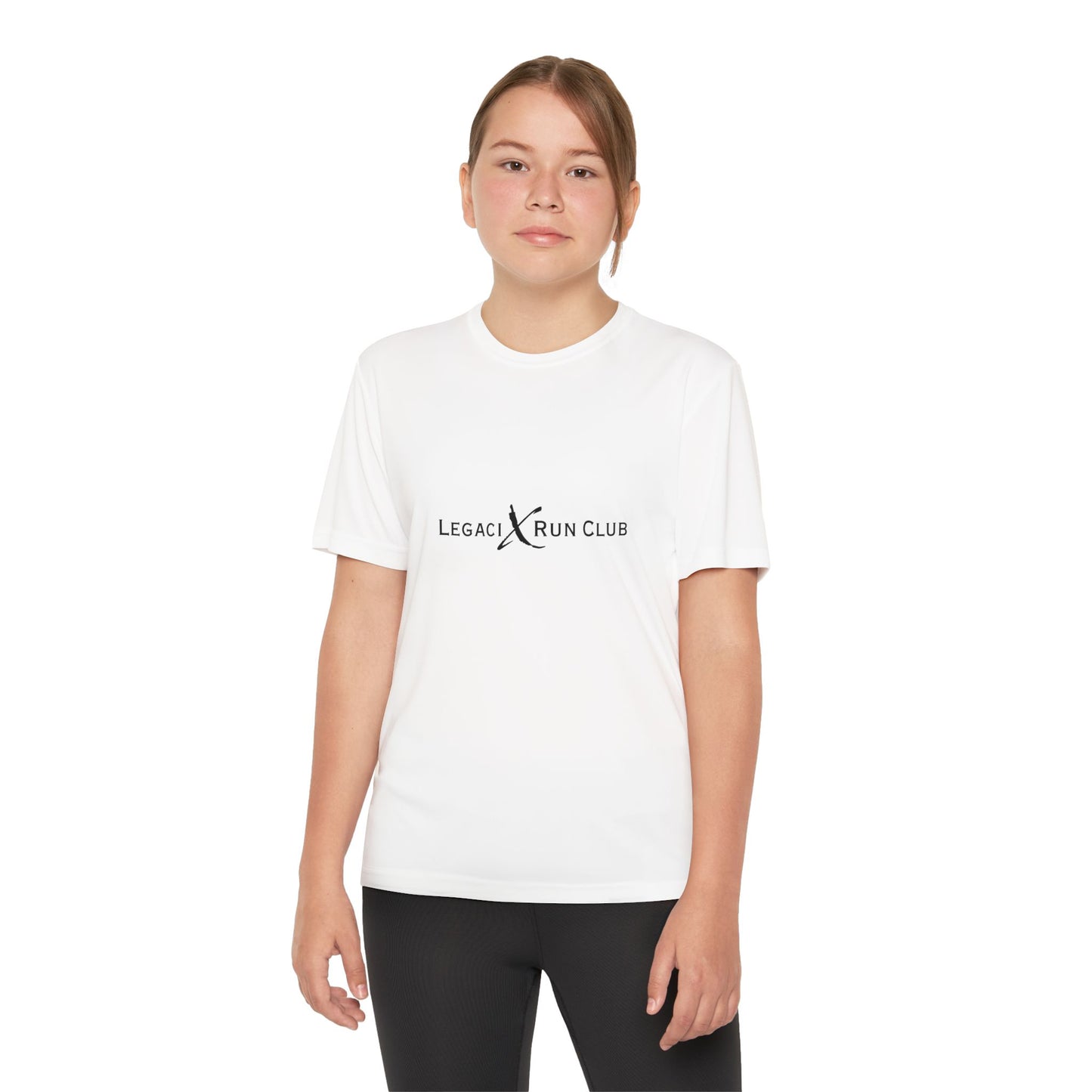 Legaci X Run Club Youth Competitor Running Tee
