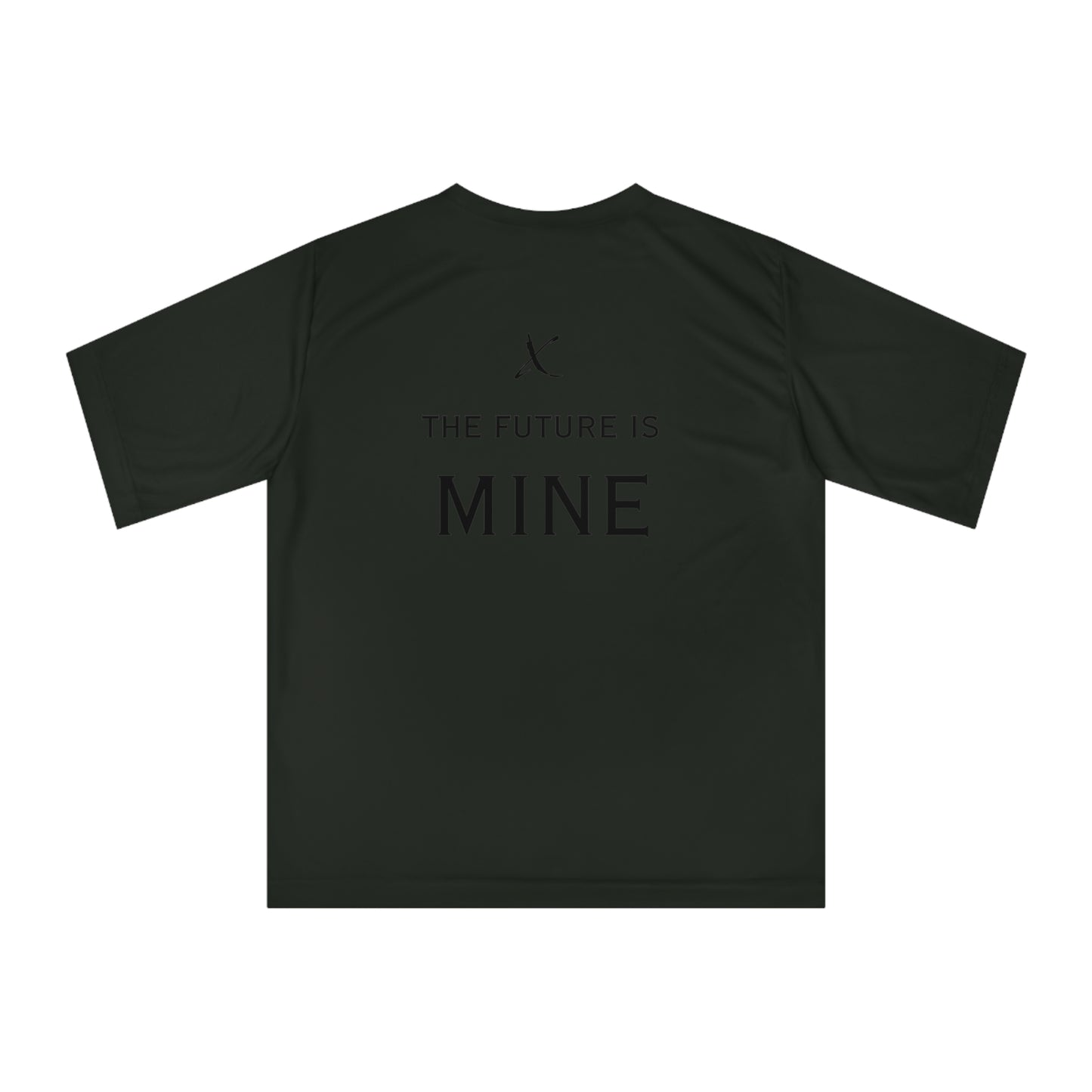 Legaci X Unisex Motivational Soccer T-shirt, Athletic Wear, Sports Gear, Activewear Gift, Custom Training Shirt, Future is Mine Tee