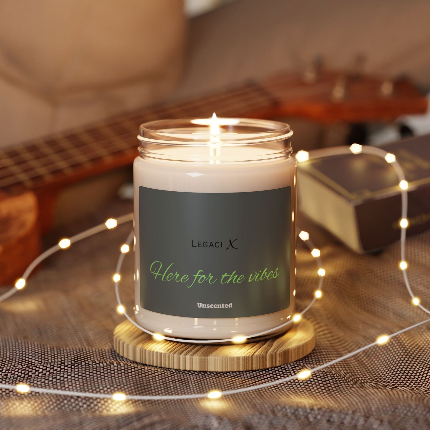 Scented Soy Candle - Illuminate Your World (9oz) - Relaxing Home Décor & Gift Idea