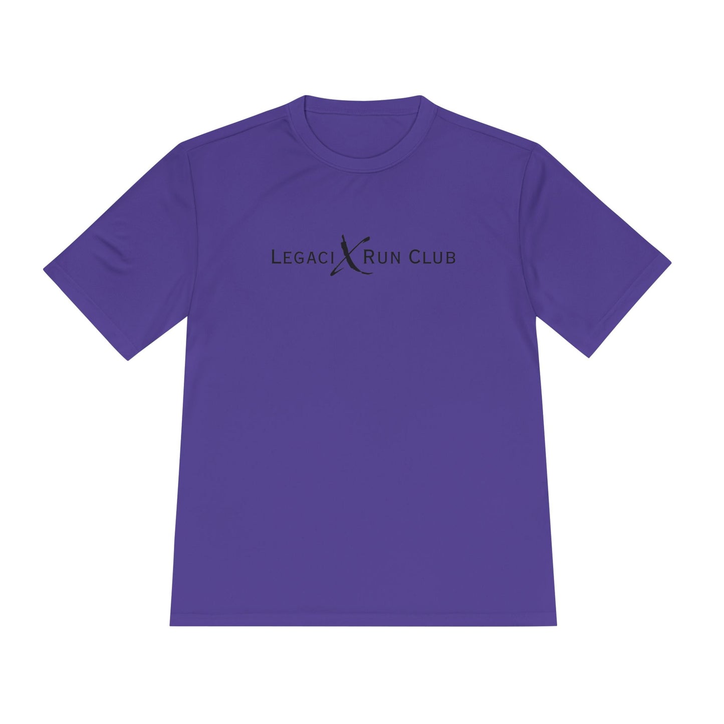 Unisex Moisture Wicking Tee - LEGACI x RUN CLUB Activewear