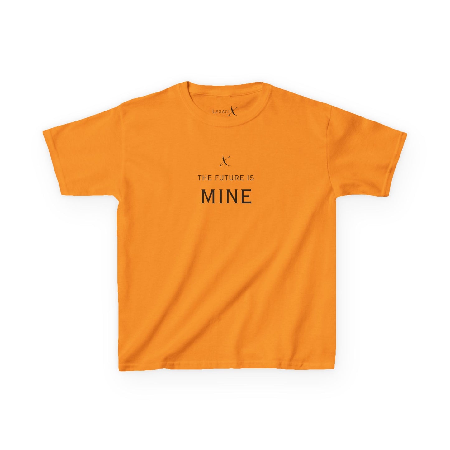 Legaci X The Future Is Mine Kids Heavy Cotton T-Shirt