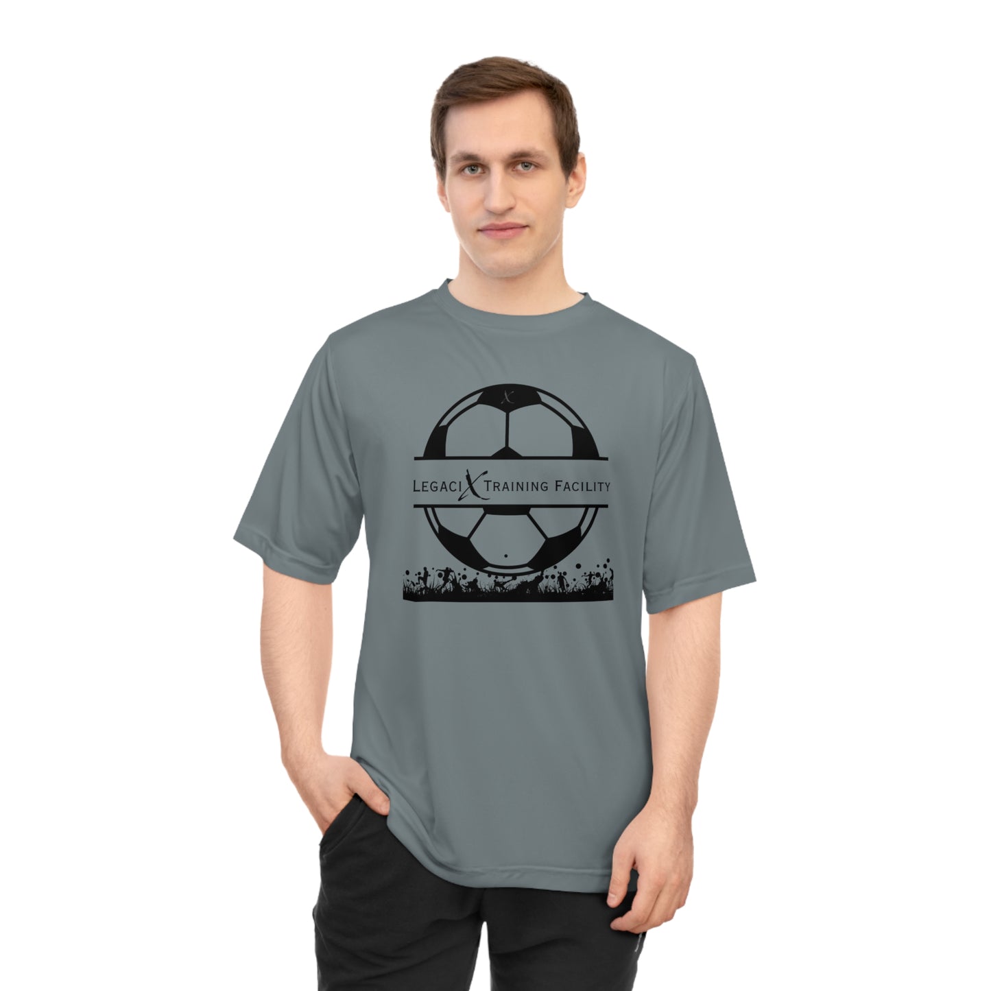 Legaci X Unisex Motivational Soccer T-shirt, Athletic Wear, Sports Gear, Activewear Gift, Custom Training Shirt, Future is Mine Tee