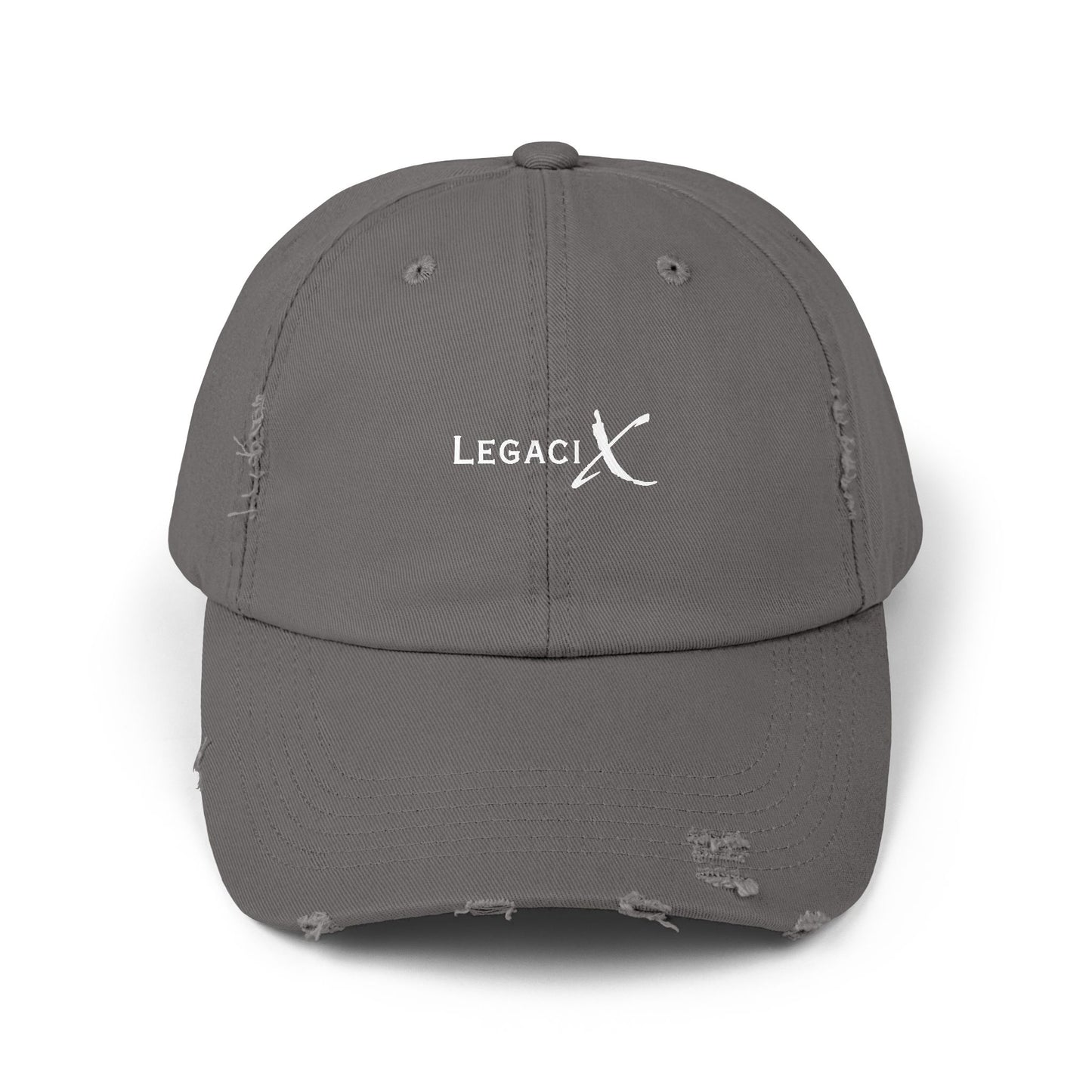 Legaci X Unisex Distressed Cap - Casual Vintage Style Hat for Everyday Wear
