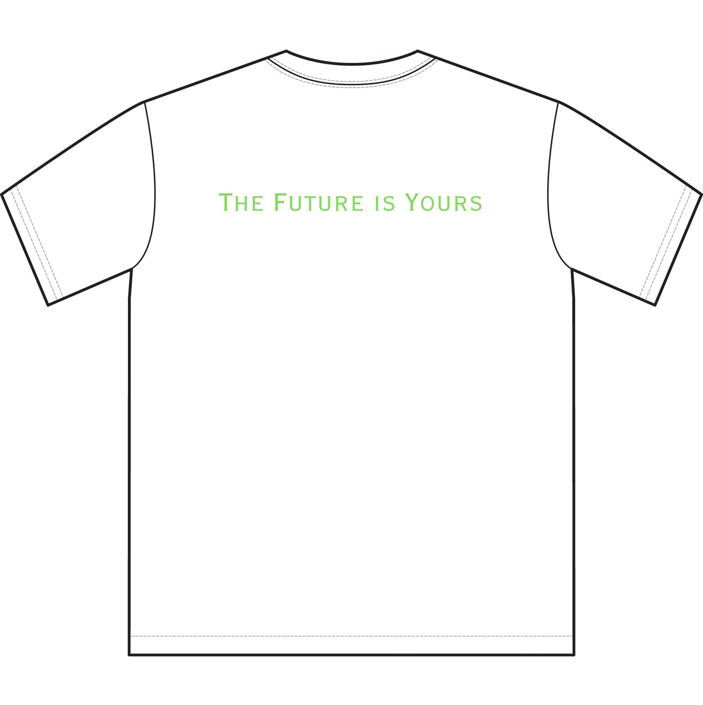 Inspiring Unisex Sueded T-Shirt - 'The Future is Yours' Casual Tee