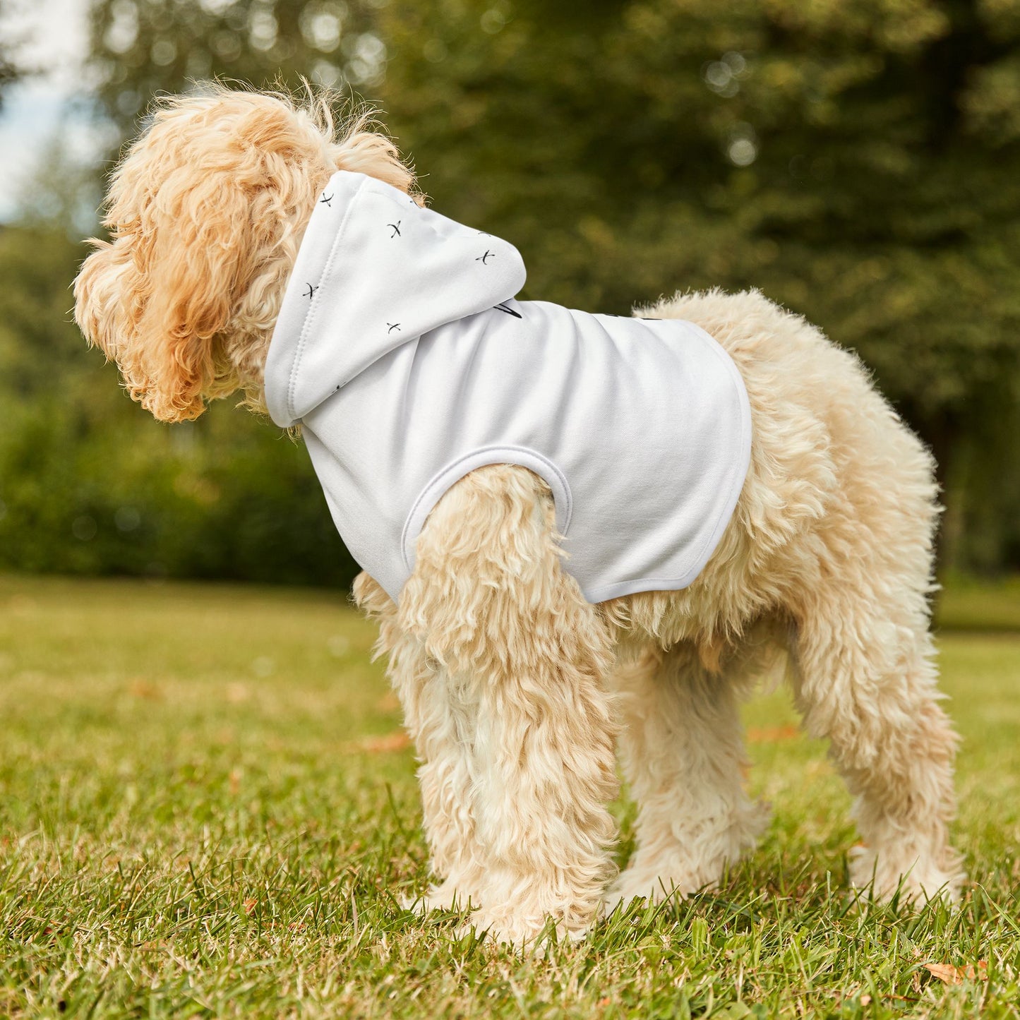 Legaci X Stylish Pet Hoodie - RUN X CLUB Design for Active Pets
