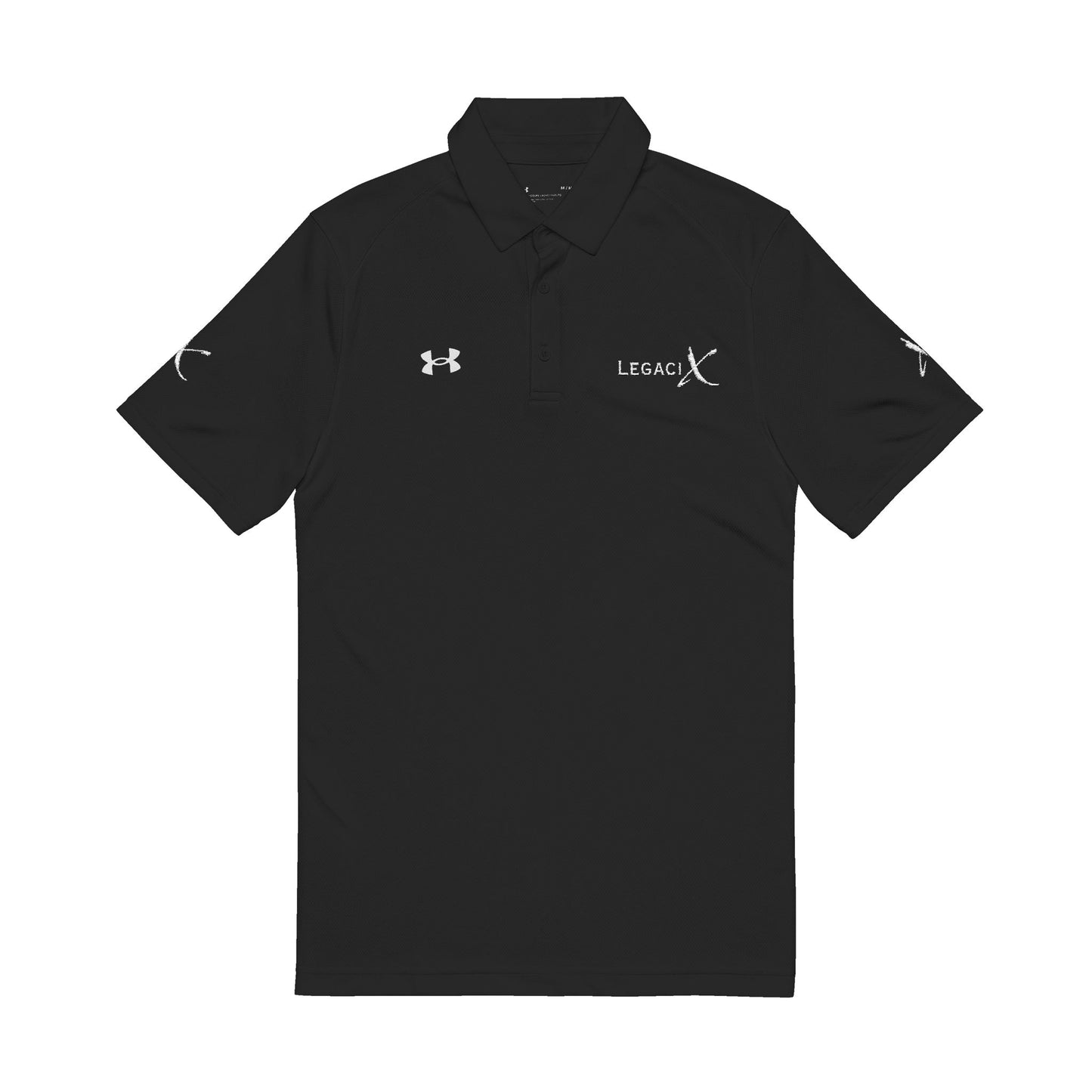 Legaci X Under Armour Men's Polo Shirt, Embroidered Activewear for Golf, Casual Outings, Business Events, Summer Wear, Gift Ideas