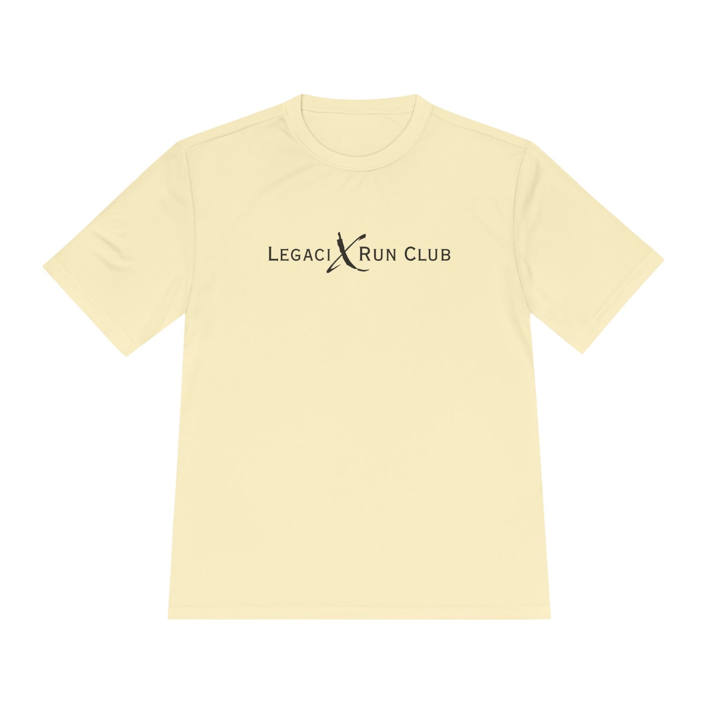 Unisex Moisture Wicking Tee - LEGACI x RUN CLUB Activewear