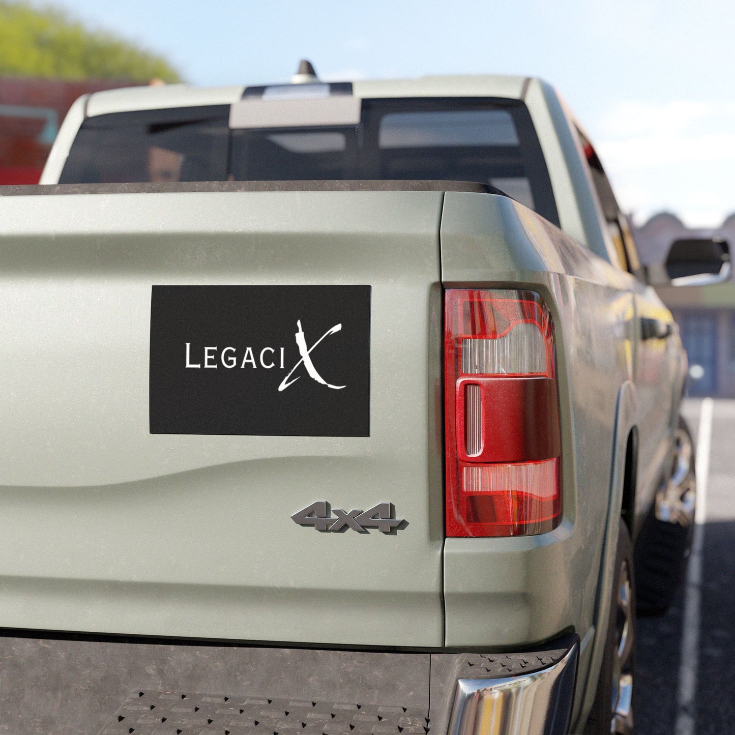 Legaci X  Car Magnets Featuring LEGACI X for Personalized Vehicle Decor