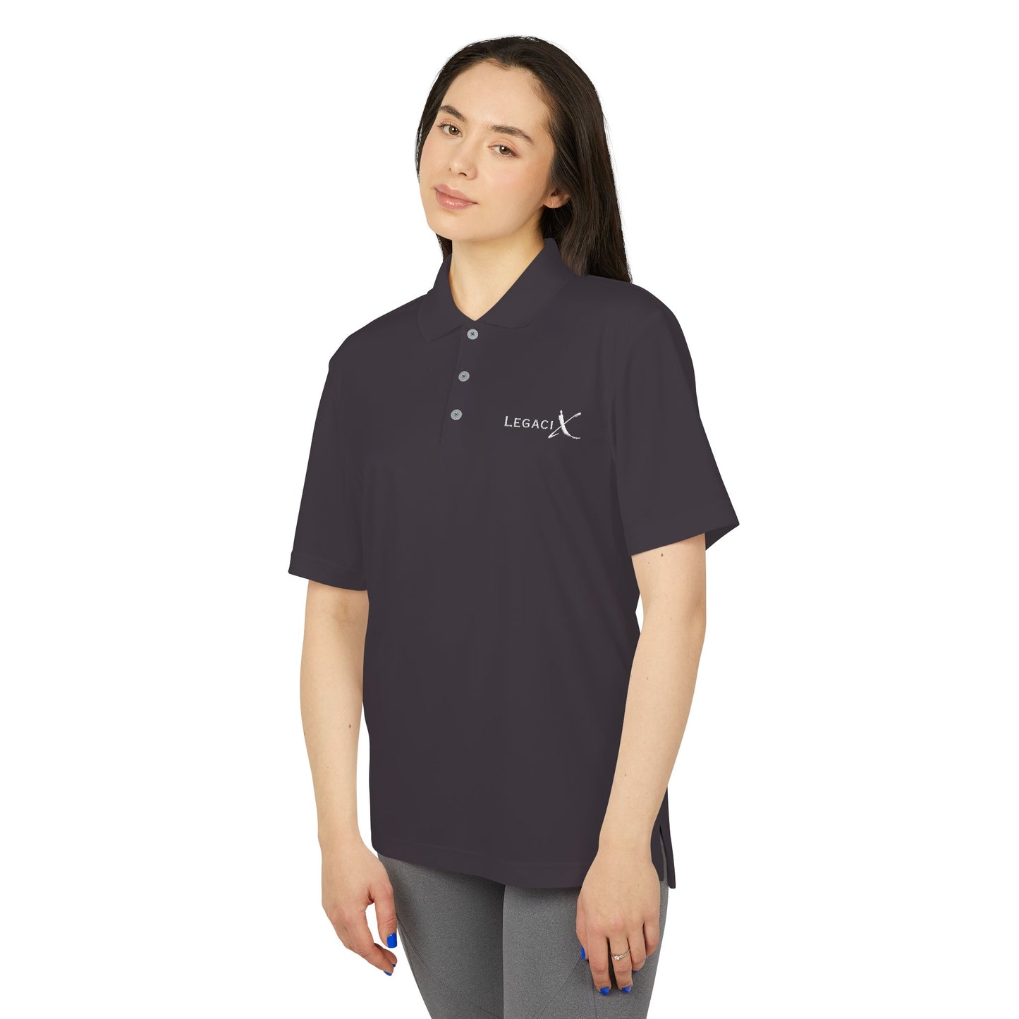 Legaci X Adidas Unisex Performance Polo Shirt, Athletic Polo, Outdoor Wear, Team Apparel, Casual Activewear, Summer Sports Shirt
