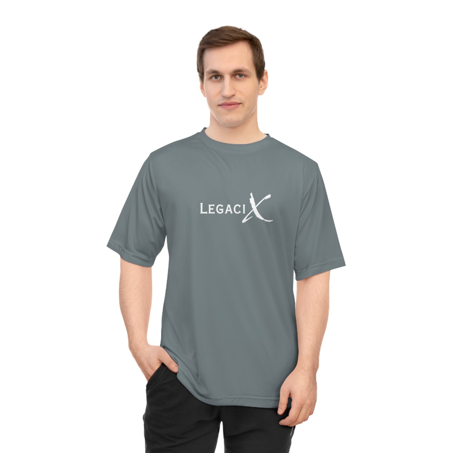 Legaci X Unisex Performance T-shirt | Gym Shirt, Workout Top, Fitness Apparel, Legacy Inspiration Tee, Casual Activewear