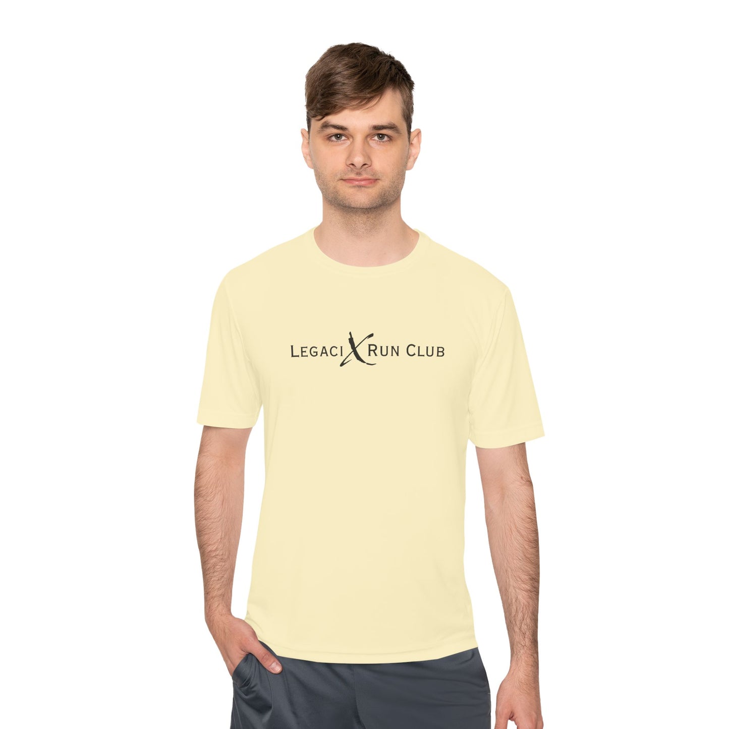 Unisex Moisture Wicking Tee - LEGACI x RUN CLUB Activewear