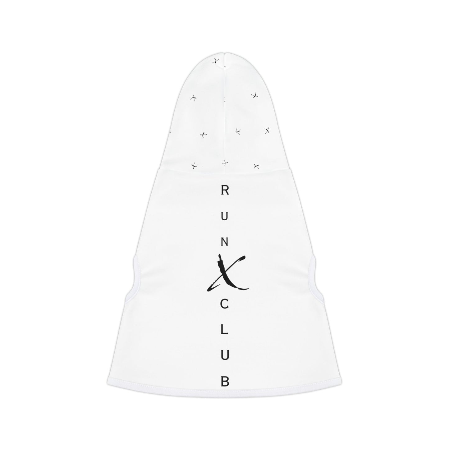 Legaci X Stylish Pet Hoodie - RUN X CLUB Design for Active Pets