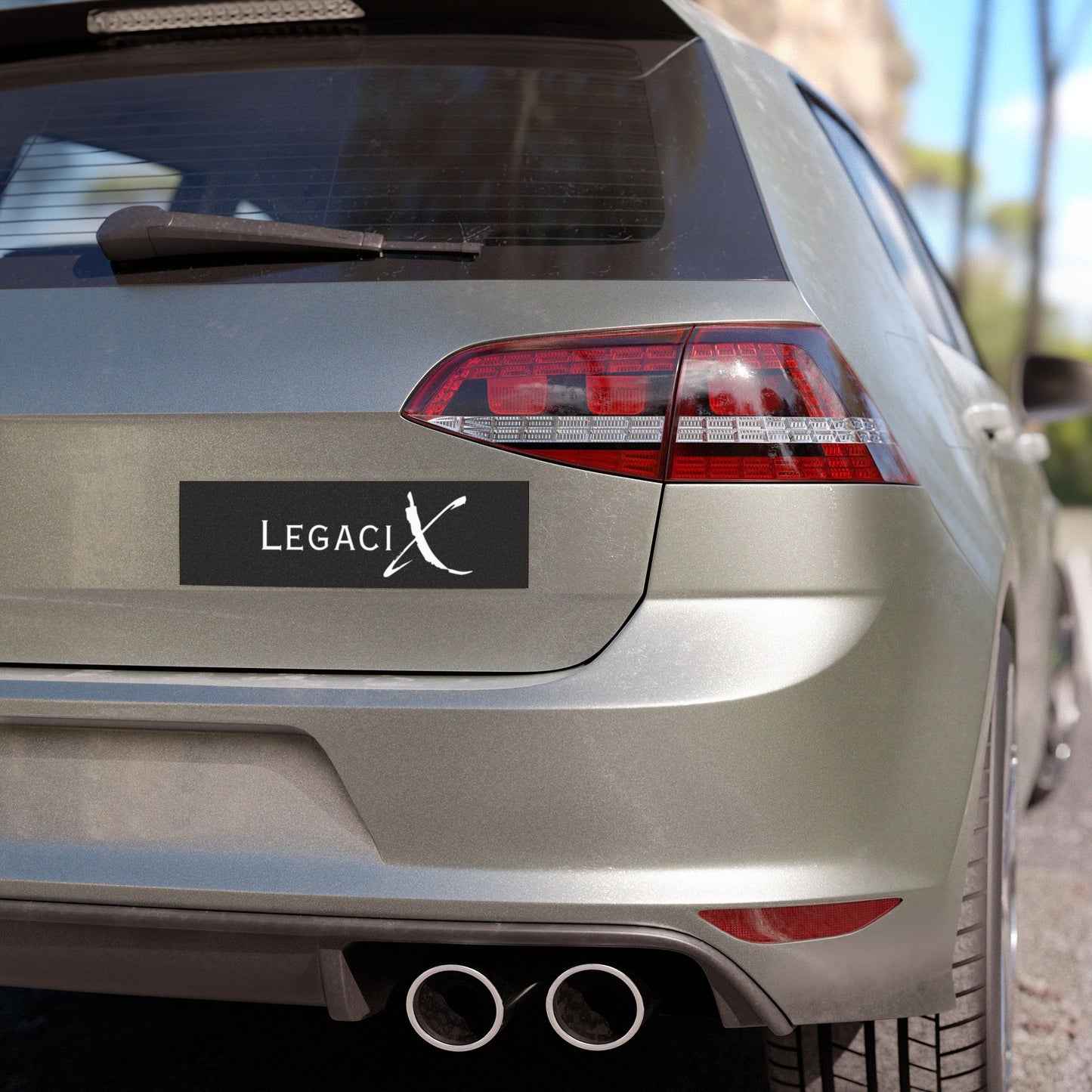 Legaci X  Car Magnets Featuring LEGACI X for Personalized Vehicle Decor