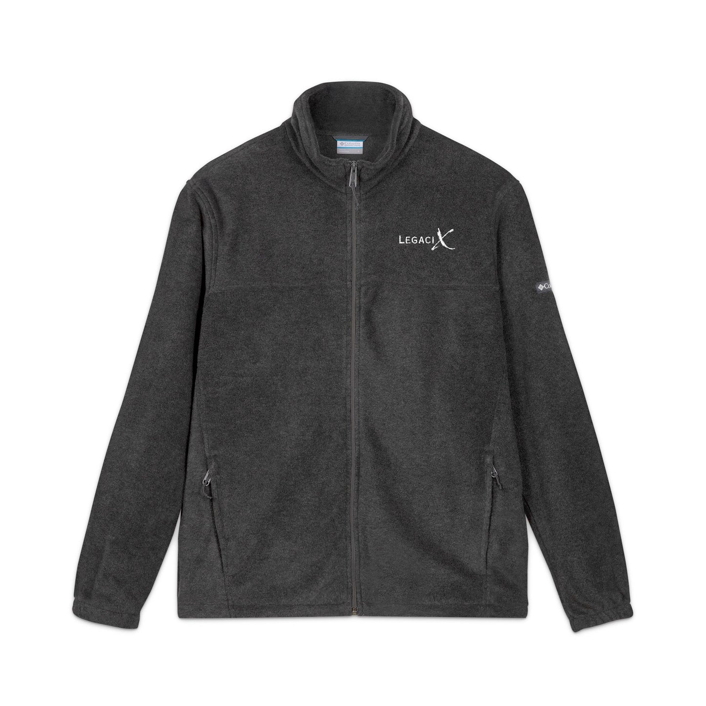 Colombia Legaci X Unisex Fleece Jacket - Cozy Embroidered Outerwear for Outdoor Adventures, Hiking, and Everyday Wear