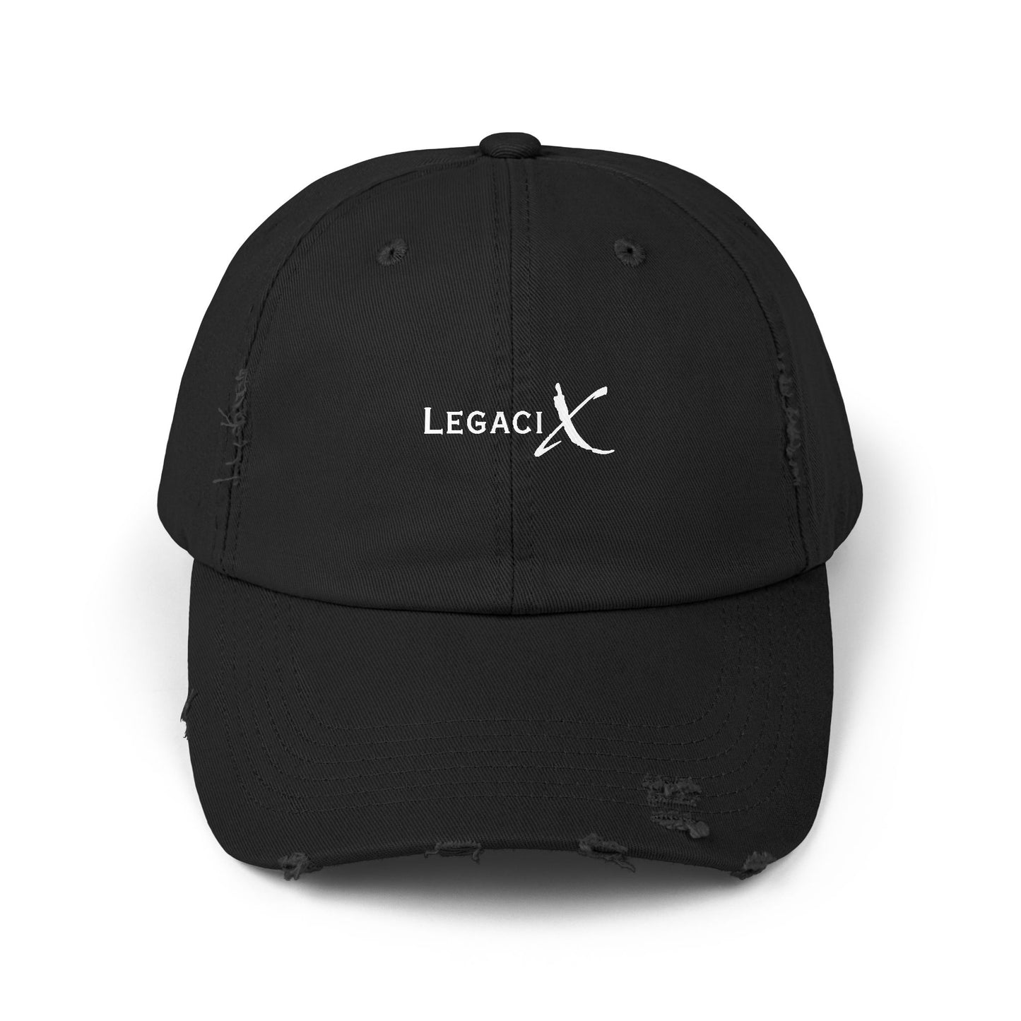Legaci X Unisex Distressed Cap - Casual Vintage Style Hat for Everyday Wear