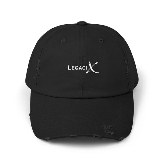 Legaci X Unisex Distressed Cap - Casual Vintage Style Hat for Everyday Wear