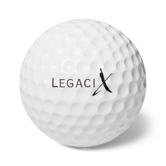Legaci X Premium Golf Balls - 6 Pack for All Skill Levels