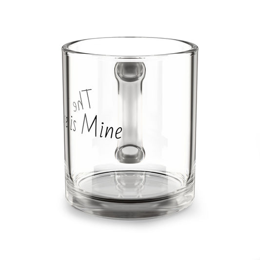 Legaci X Glass Mug, Motivational Gift for Coffee Lovers, Unique Tea Cup for Office, Perfect for Birthdays and Holidays