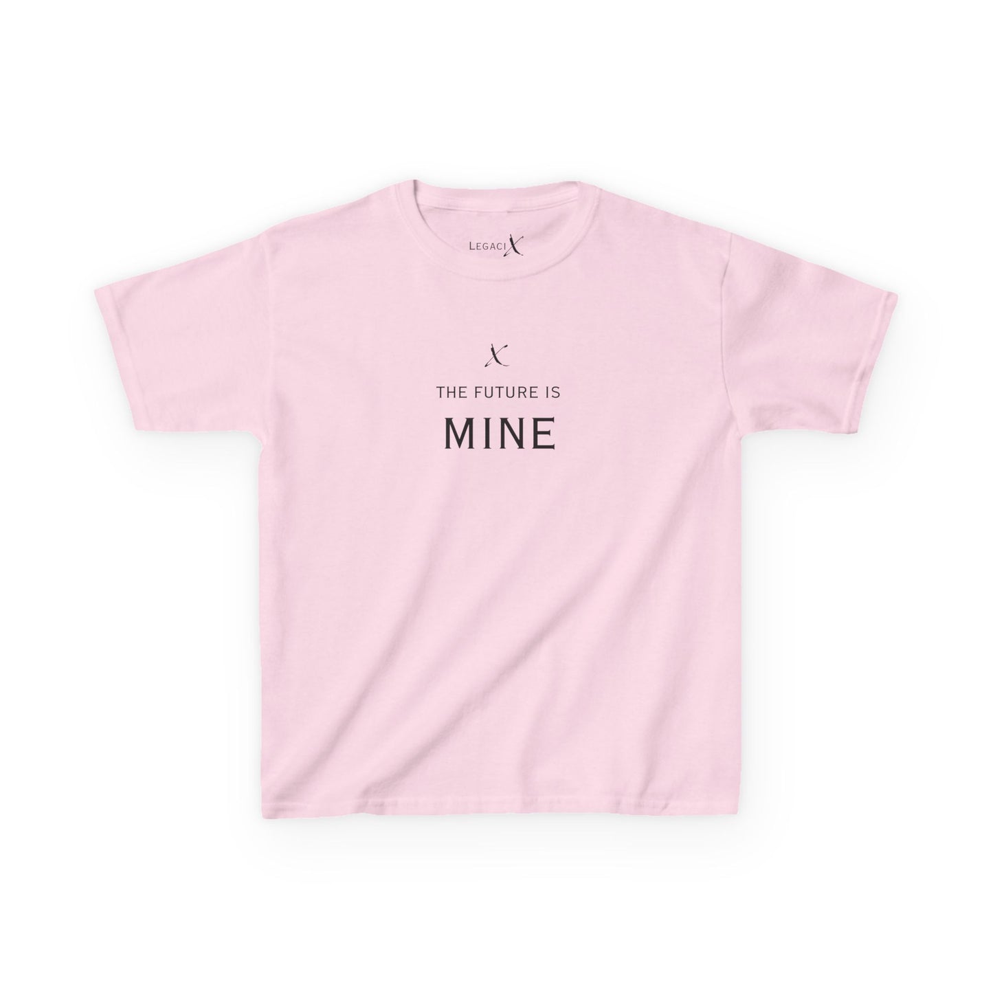 Legaci X The Future Is Mine Kids Heavy Cotton T-Shirt