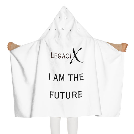 Legaci X Inspirational Youth Hooded Towel - 'I Am The Future'