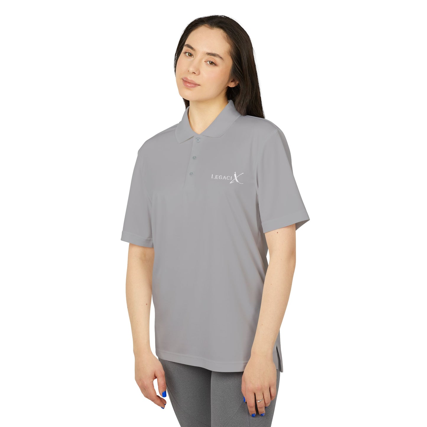 Legaci X Adidas Unisex Performance Polo Shirt, Athletic Polo, Outdoor Wear, Team Apparel, Casual Activewear, Summer Sports Shirt