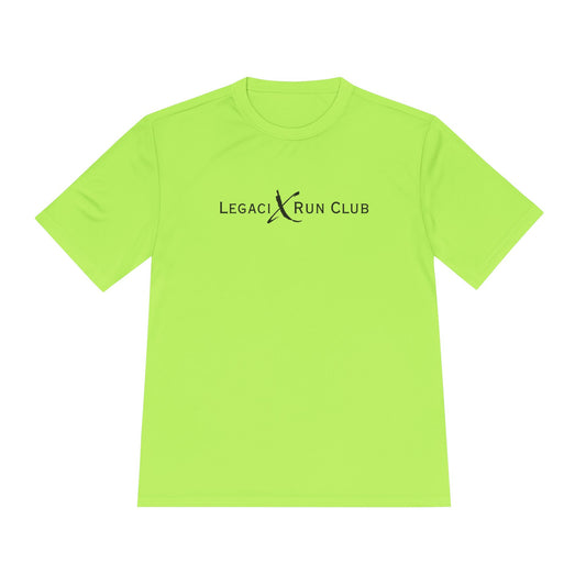 Unisex Moisture Wicking Tee - LEGACI x RUN CLUB Activewear