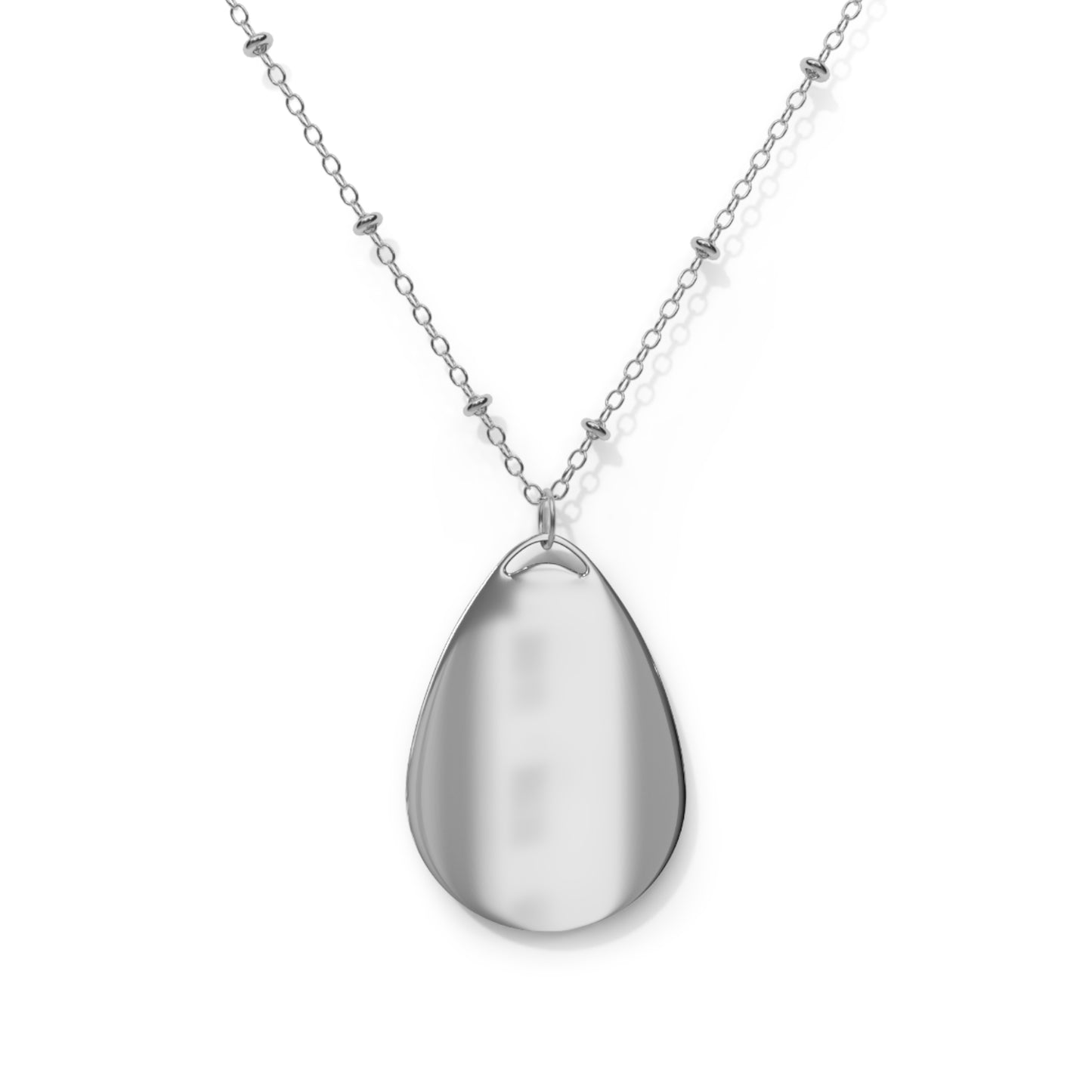 Legaci X Inspirational Oval Necklace - "I Am The Future"