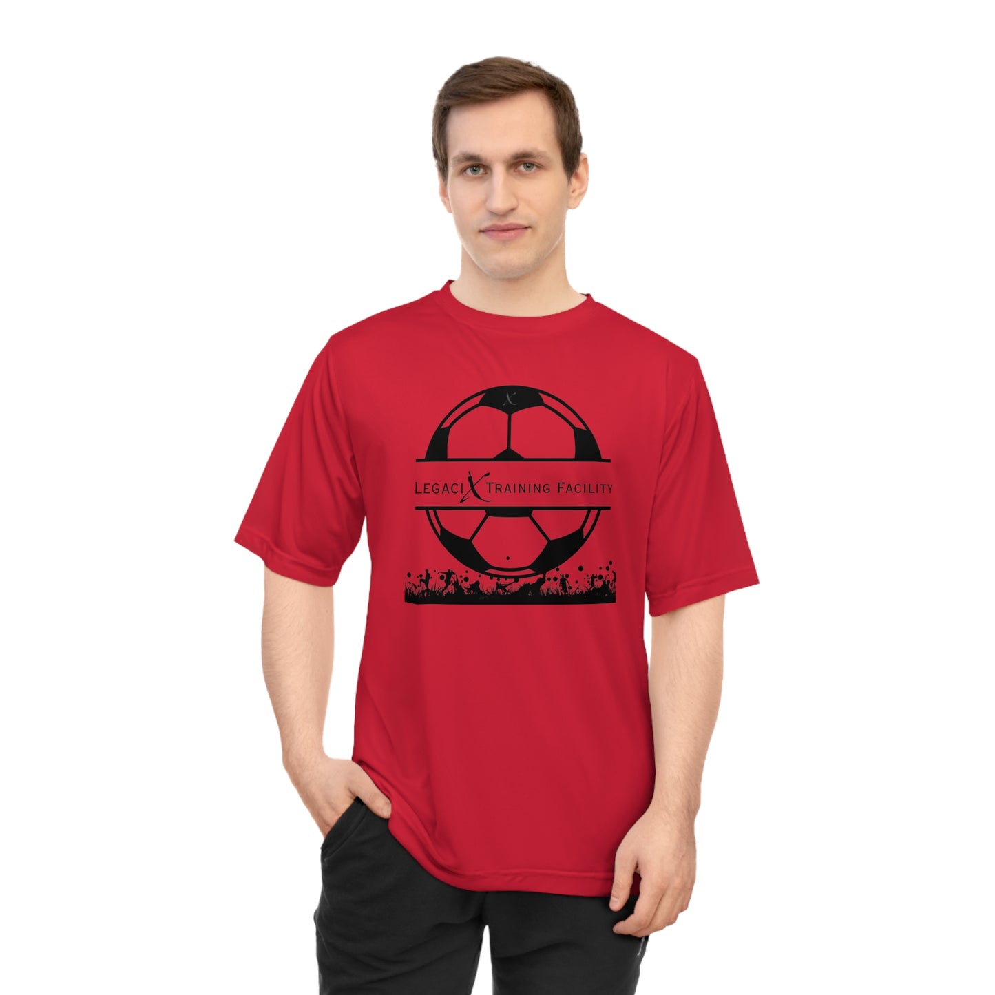 Legaci X Unisex Motivational Soccer T-shirt, Athletic Wear, Sports Gear, Activewear Gift, Custom Training Shirt, Future is Mine Tee
