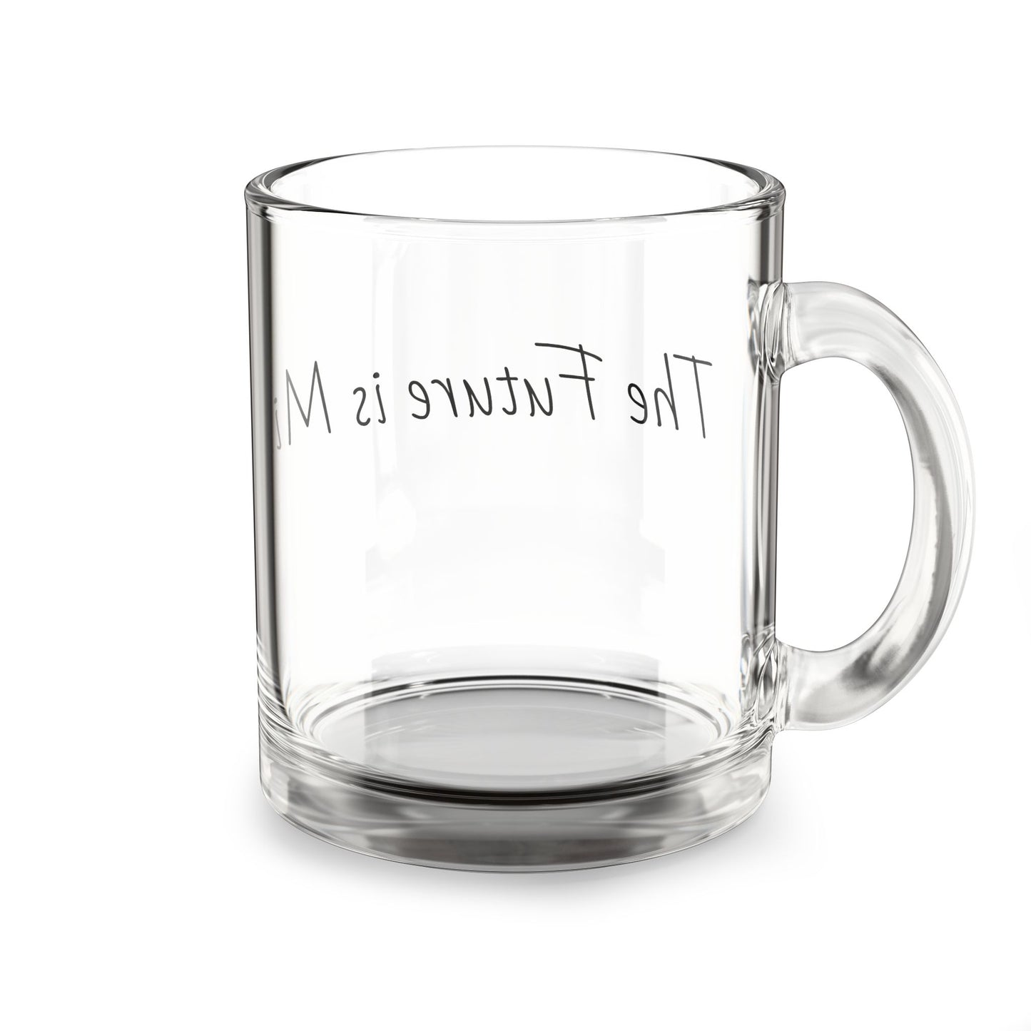 Legaci X Glass Mug, Motivational Gift for Coffee Lovers, Unique Tea Cup for Office, Perfect for Birthdays and Holidays