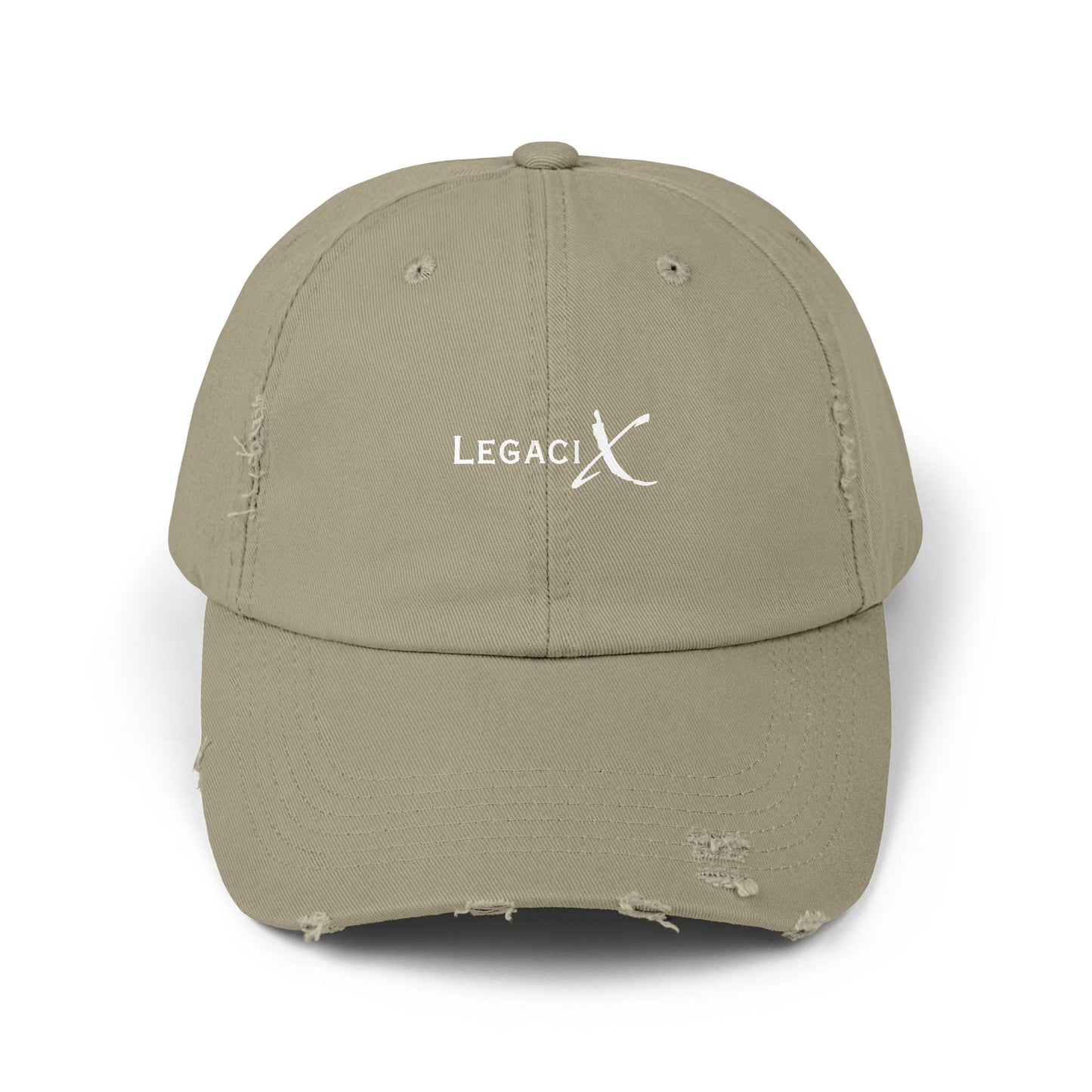 Legaci X Unisex Distressed Cap - Casual Vintage Style Hat for Everyday Wear