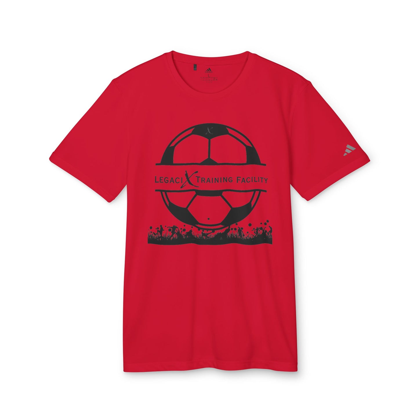 Legaci X Adidas Unisex Sport T-Shirt for Athletes, Soccer Training, Casual Wear, Inspirational Tee, Fitness Gift