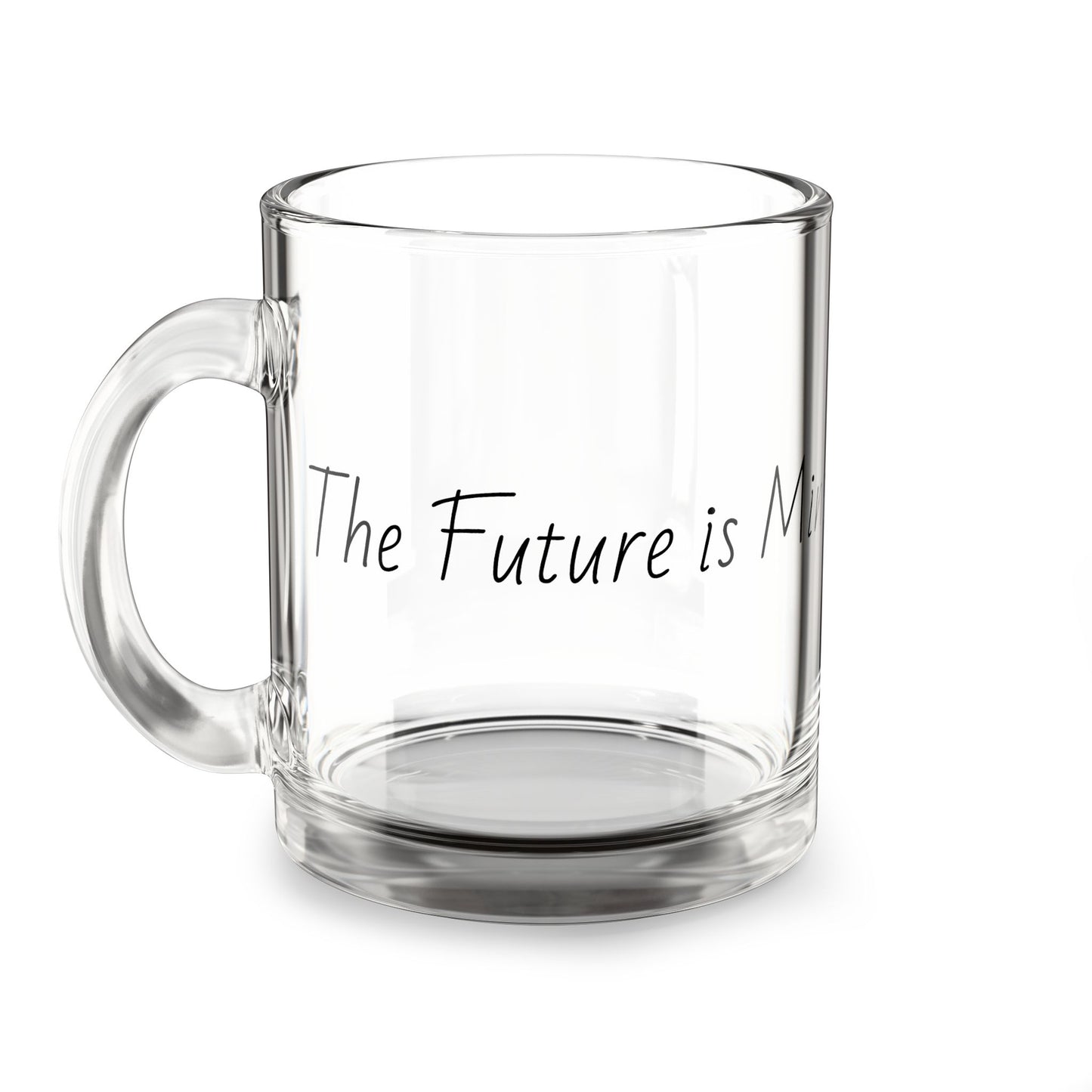 Legaci X Glass Mug, Motivational Gift for Coffee Lovers, Unique Tea Cup for Office, Perfect for Birthdays and Holidays