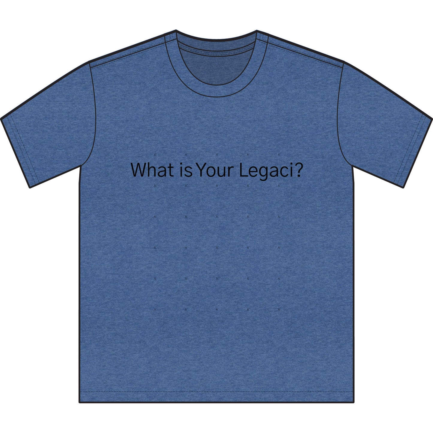 Soccer Legacy Unisex Sueded T-Shirt - 'What is Your Legaci?' Graphic