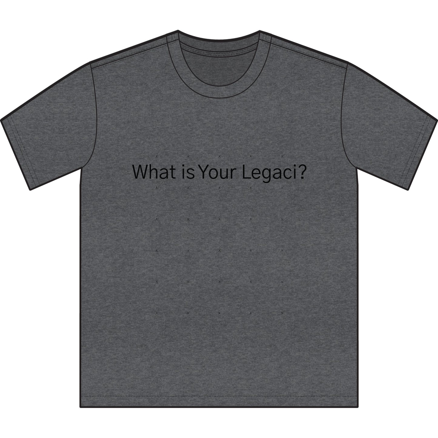 Soccer Legacy Unisex Sueded T-Shirt - 'What is Your Legaci?' Graphic