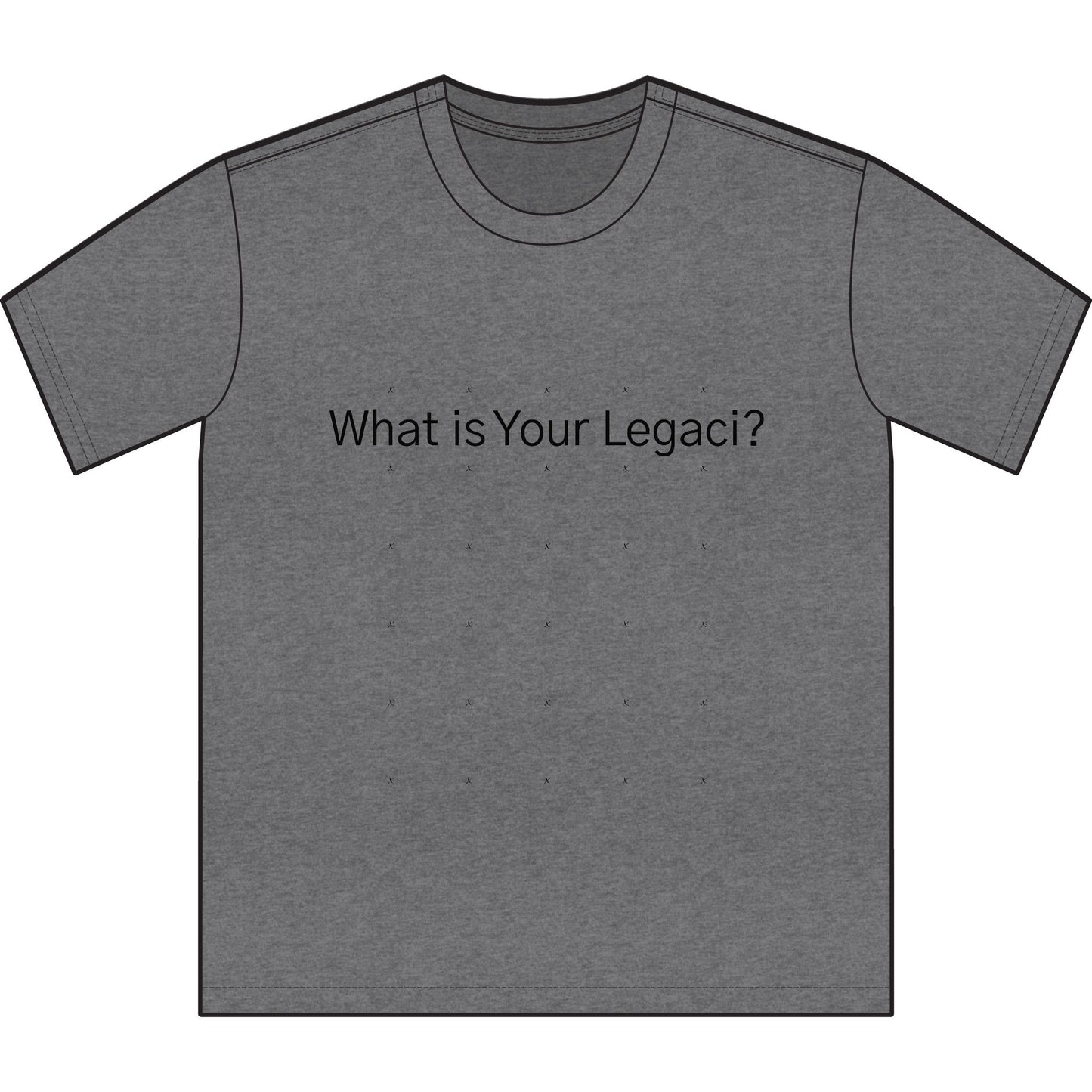 Soccer Legacy Unisex Sueded T-Shirt - 'What is Your Legaci?' Graphic