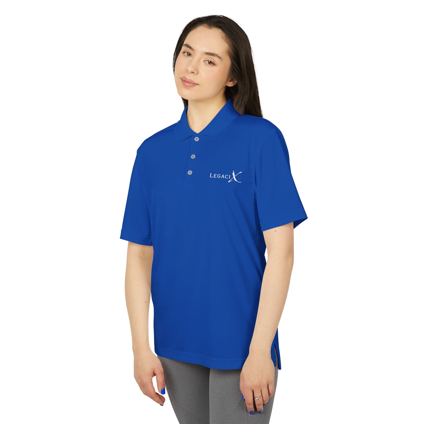 Legaci X Adidas Unisex Performance Polo Shirt, Athletic Polo, Outdoor Wear, Team Apparel, Casual Activewear, Summer Sports Shirt