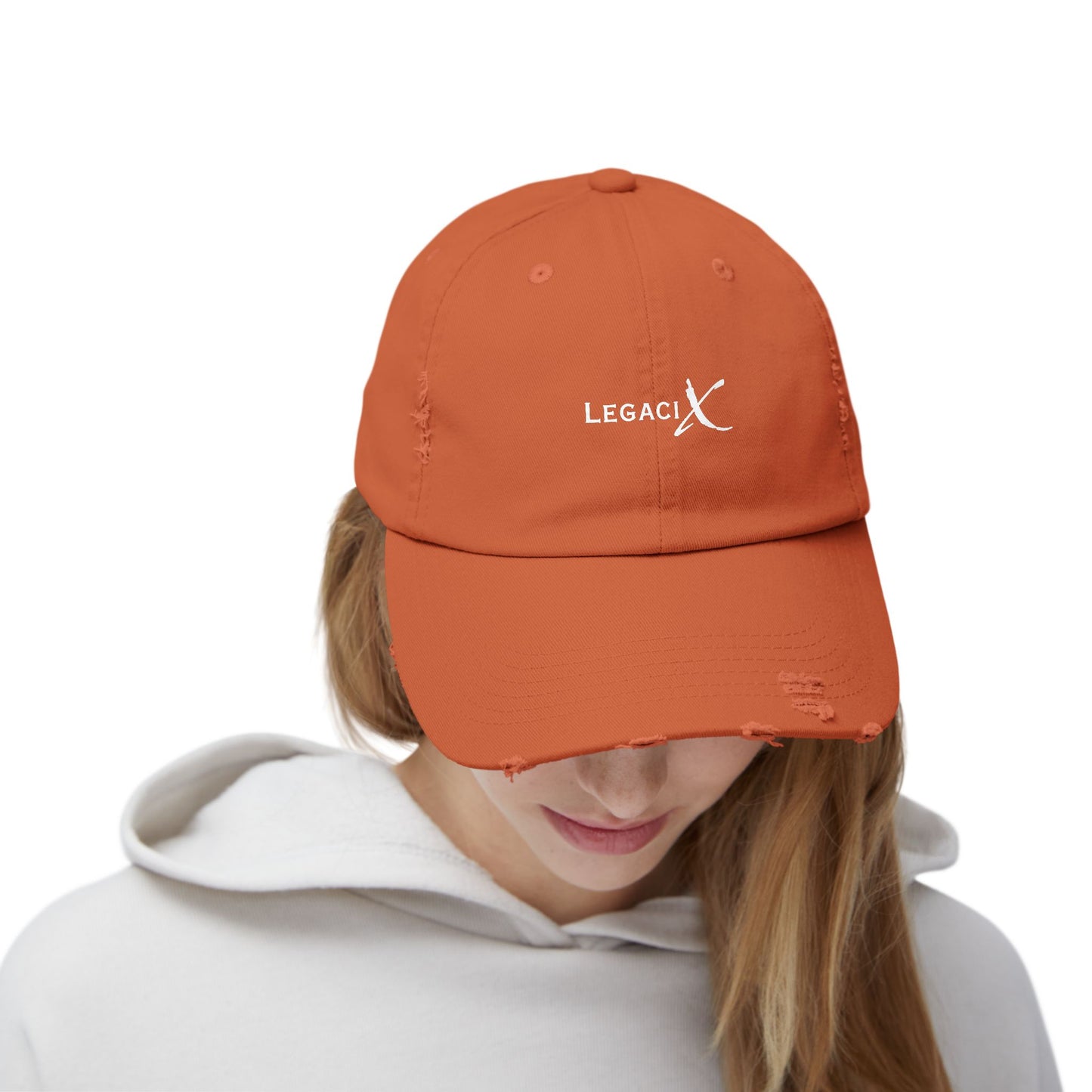 Legaci X Unisex Distressed Cap - Casual Vintage Style Hat for Everyday Wear