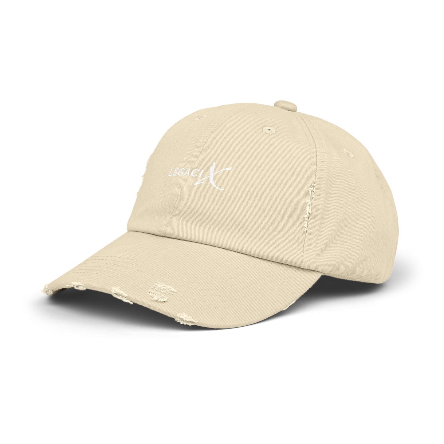 Legaci X Unisex Distressed Cap - Casual Vintage Style Hat for Everyday Wear
