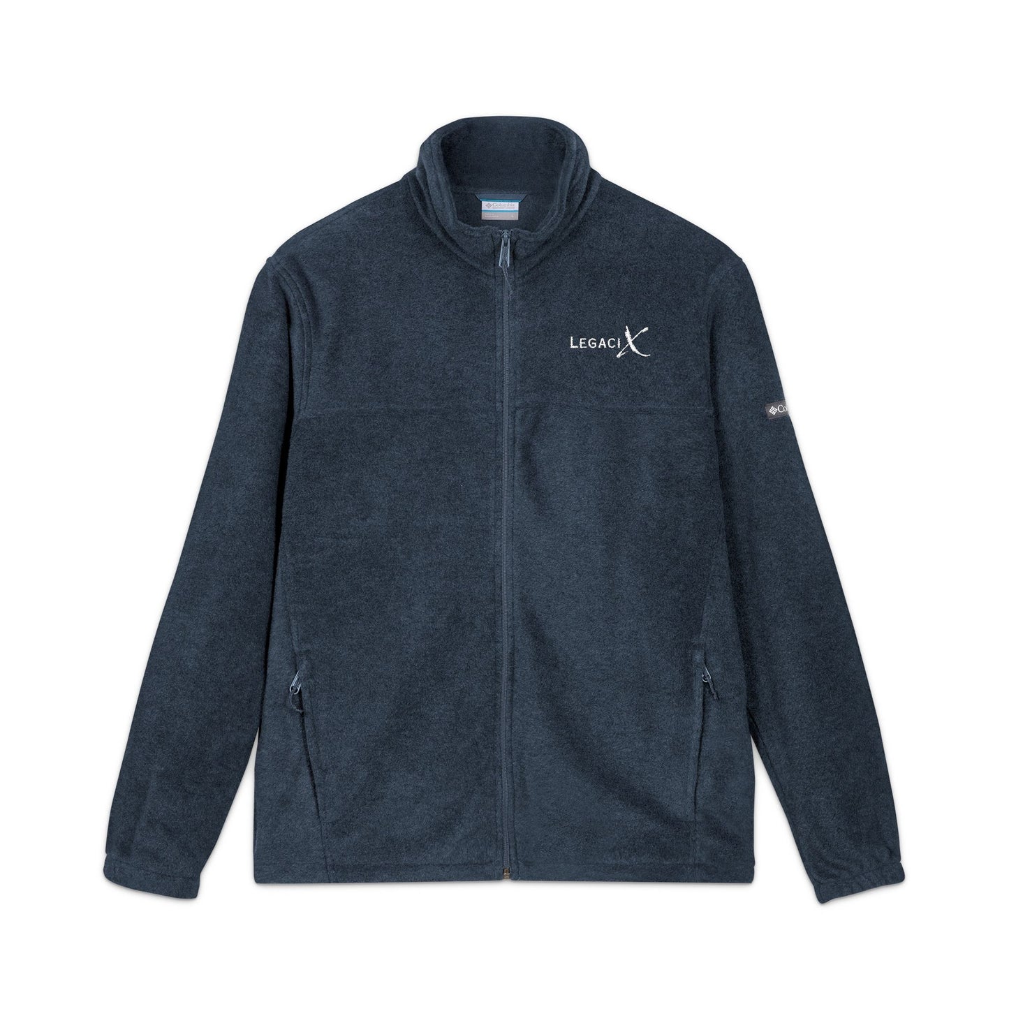 Colombia Legaci X Unisex Fleece Jacket - Cozy Embroidered Outerwear for Outdoor Adventures, Hiking, and Everyday Wear