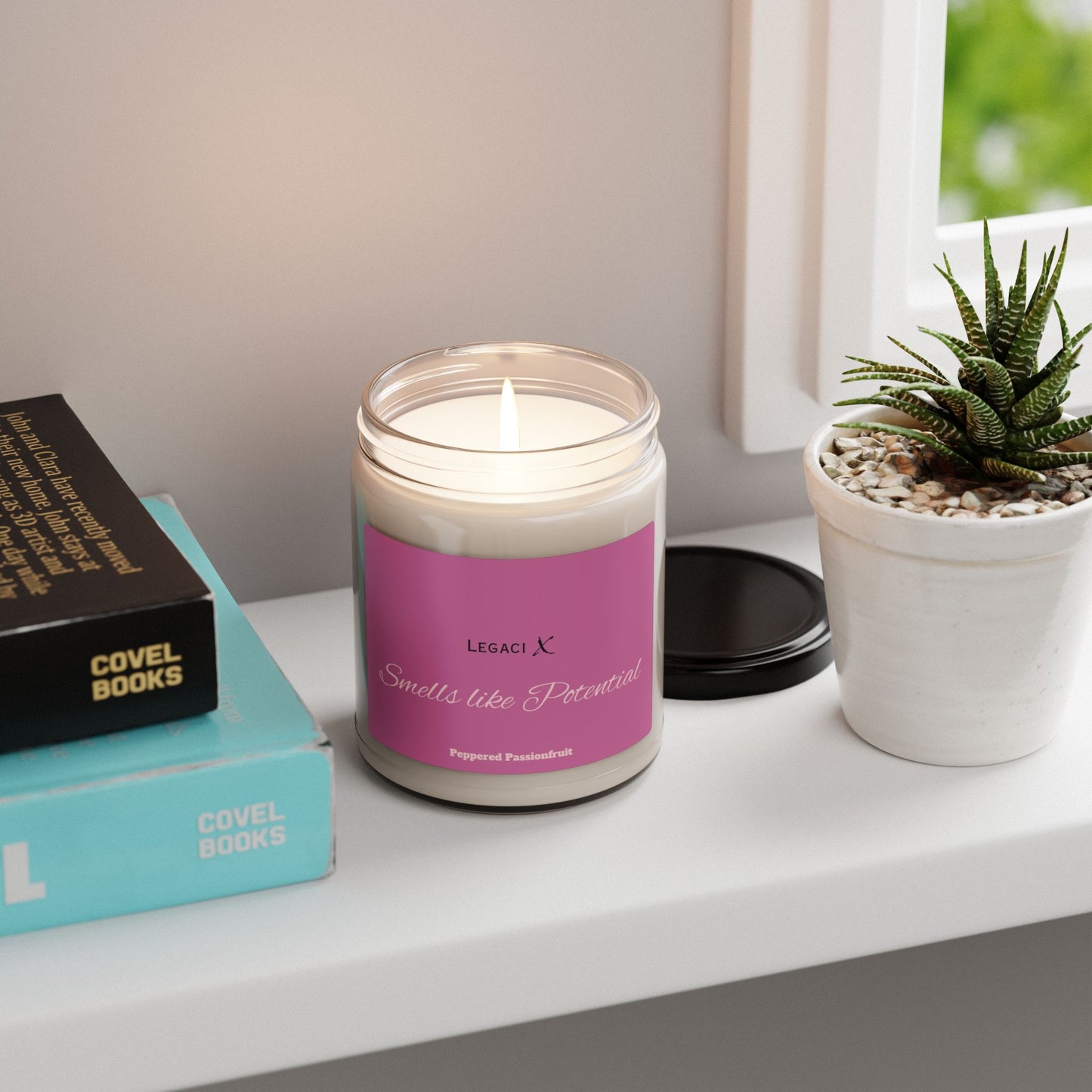 Scented Soy Candle - Illuminate Your World (9oz) - Relaxing Home Décor & Gift Idea
