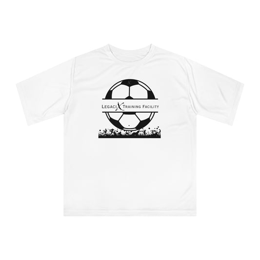 Legaci X Unisex Motivational Soccer T-shirt, Athletic Wear, Sports Gear, Activewear Gift, Custom Training Shirt, Future is Mine Tee