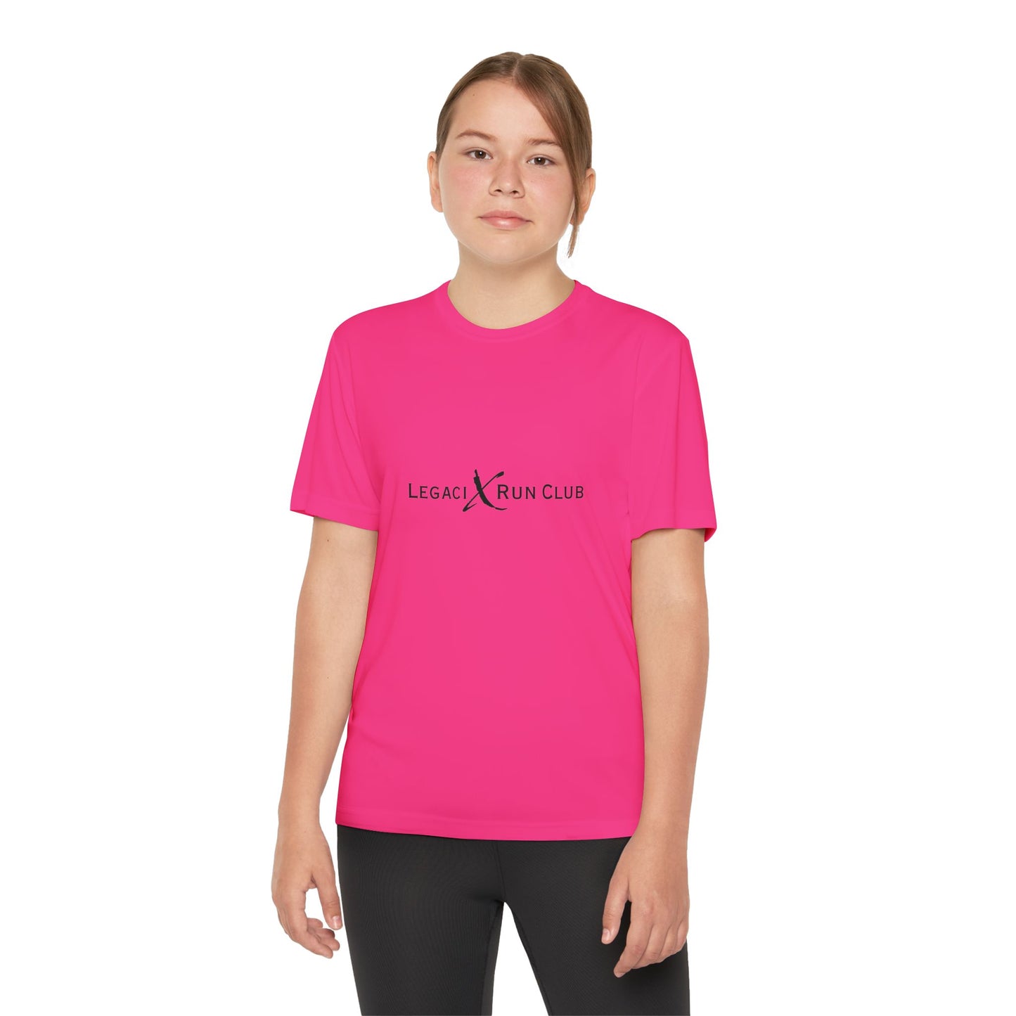 Legaci X Run Club Youth Competitor Running Tee