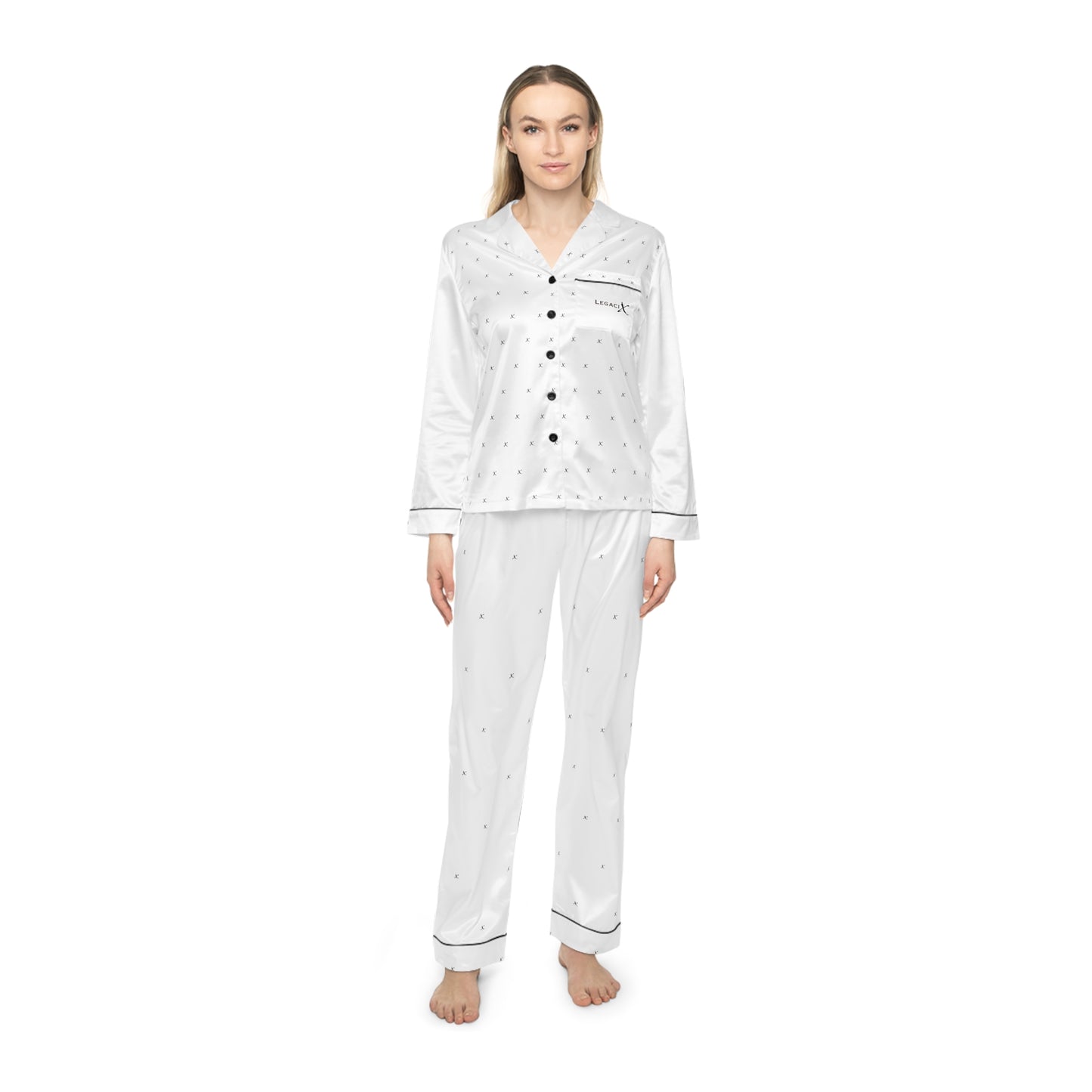 Women's Legaci X Satin Pajama Set