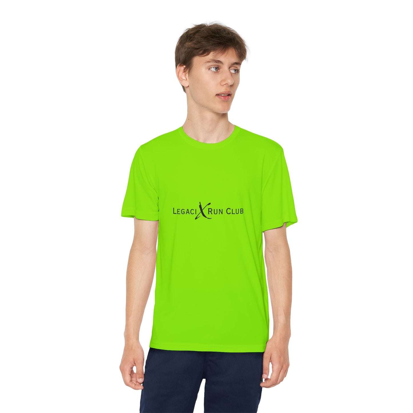 Legaci X Run Club Youth Competitor Running Tee