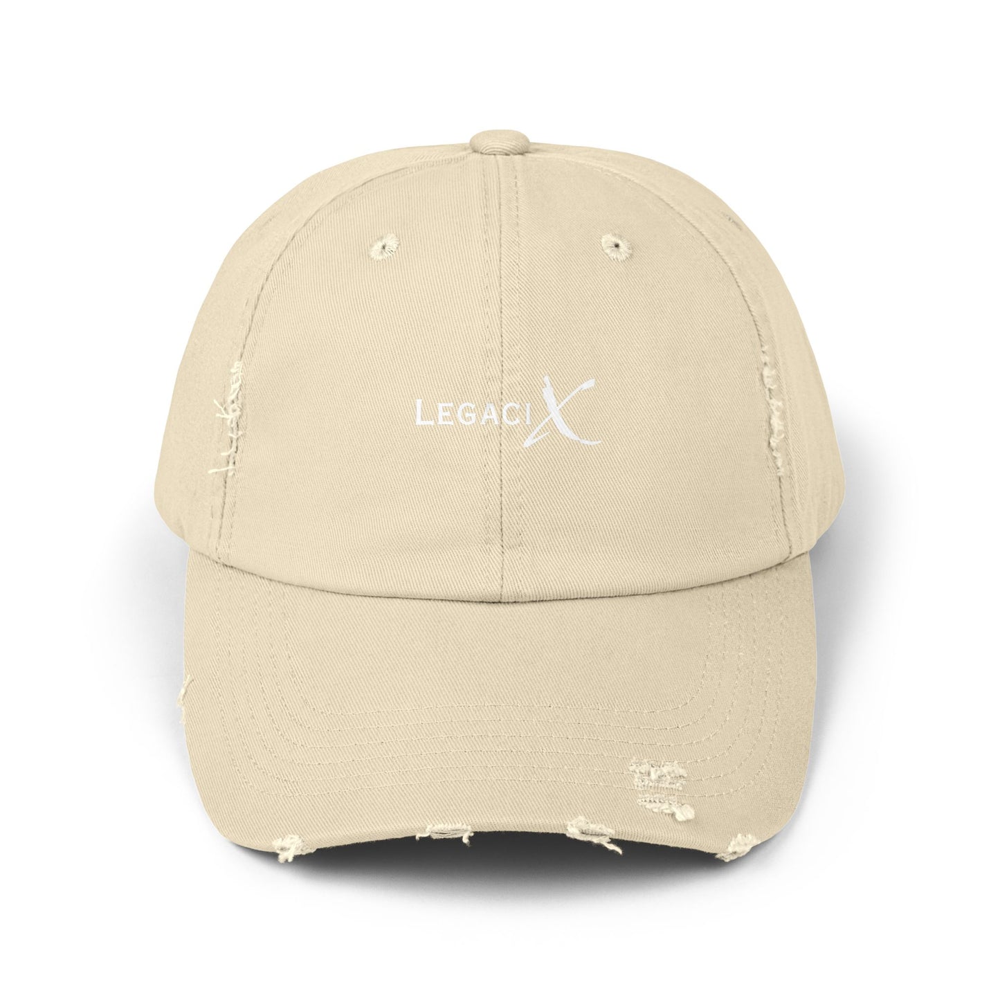 Legaci X Unisex Distressed Cap - Casual Vintage Style Hat for Everyday Wear