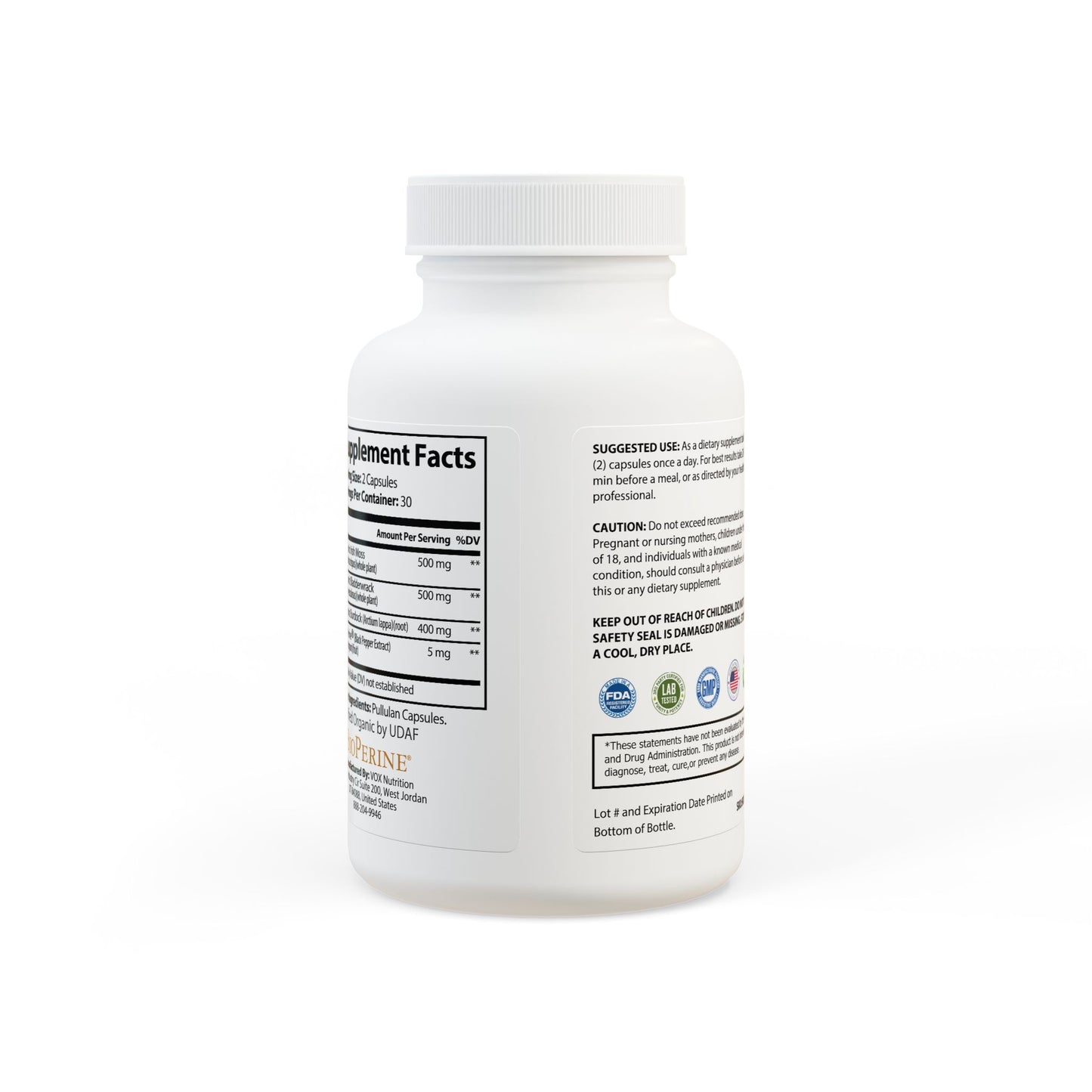 Legaci X Sea Moss Supplement (60 Capsules)
