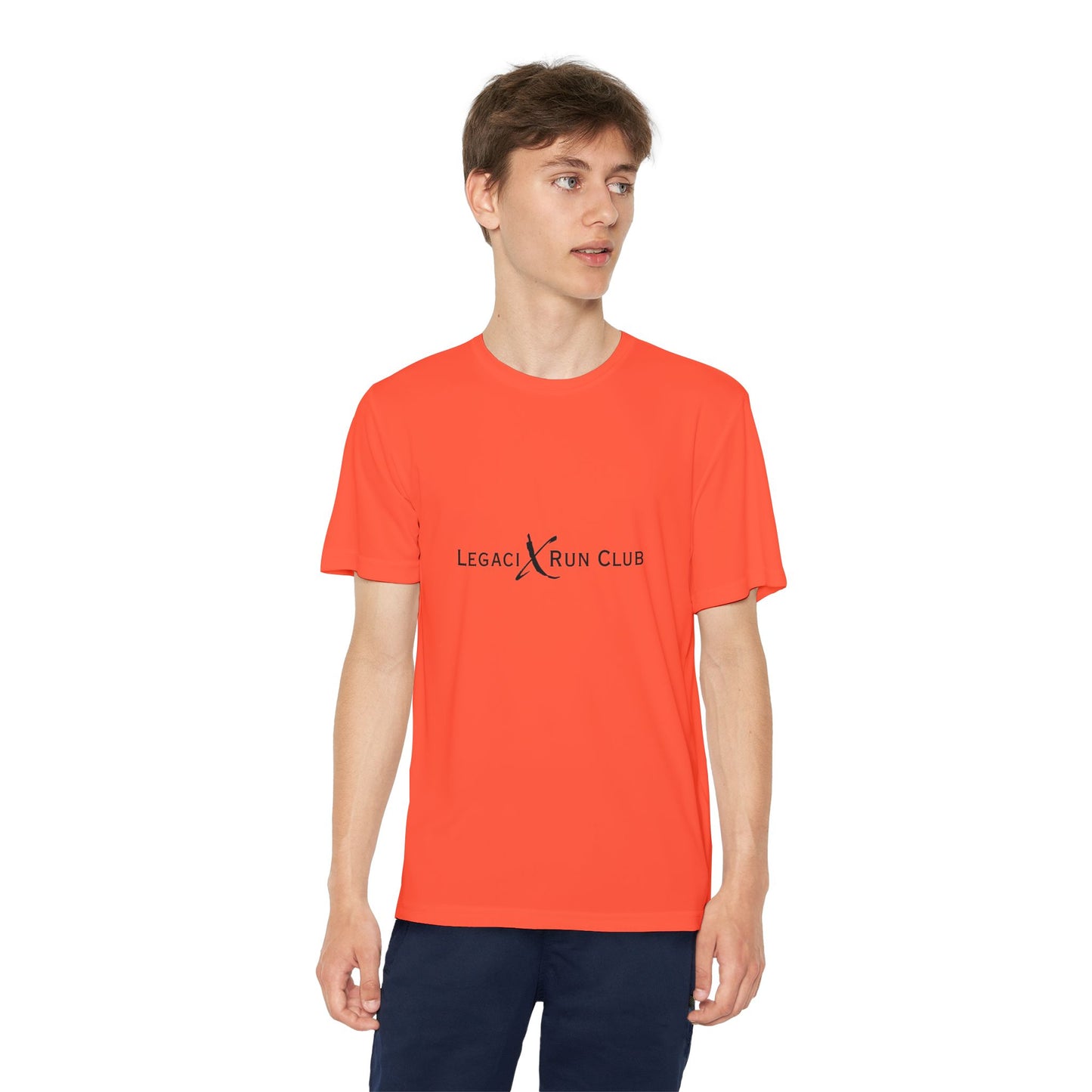 Legaci X Run Club Youth Competitor Running Tee